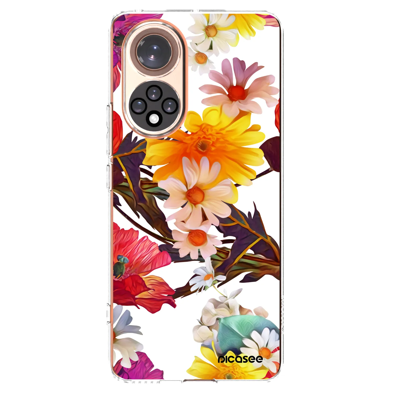 Picasee silikonový průhledný obal pro Honor 50 5G - Meadow