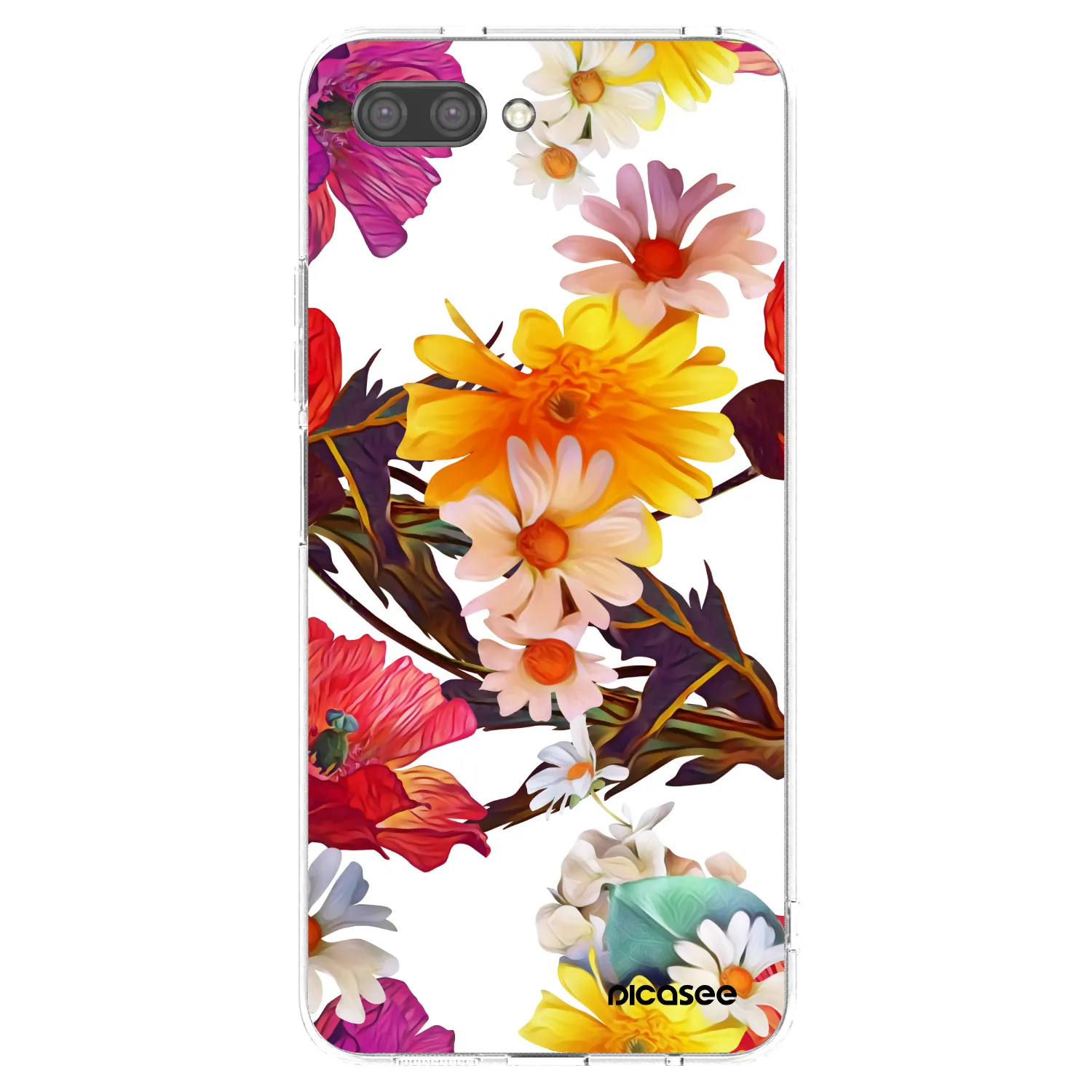 Picasee silikonový průhledný obal pro Honor 10 - Meadow