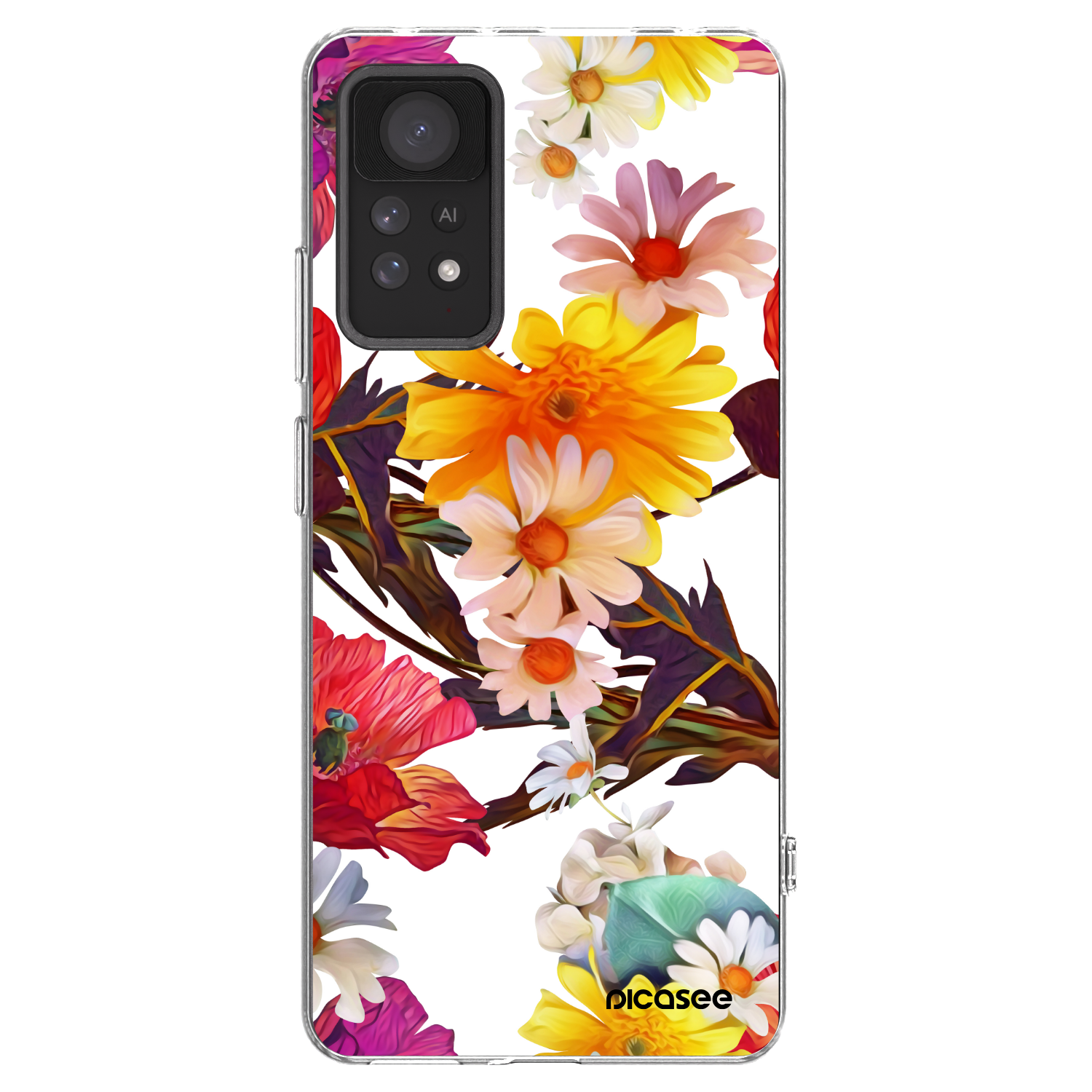 Picasee silikonový průhledný obal pro Xiaomi Redmi Note 11 Pro 5G - Meadow