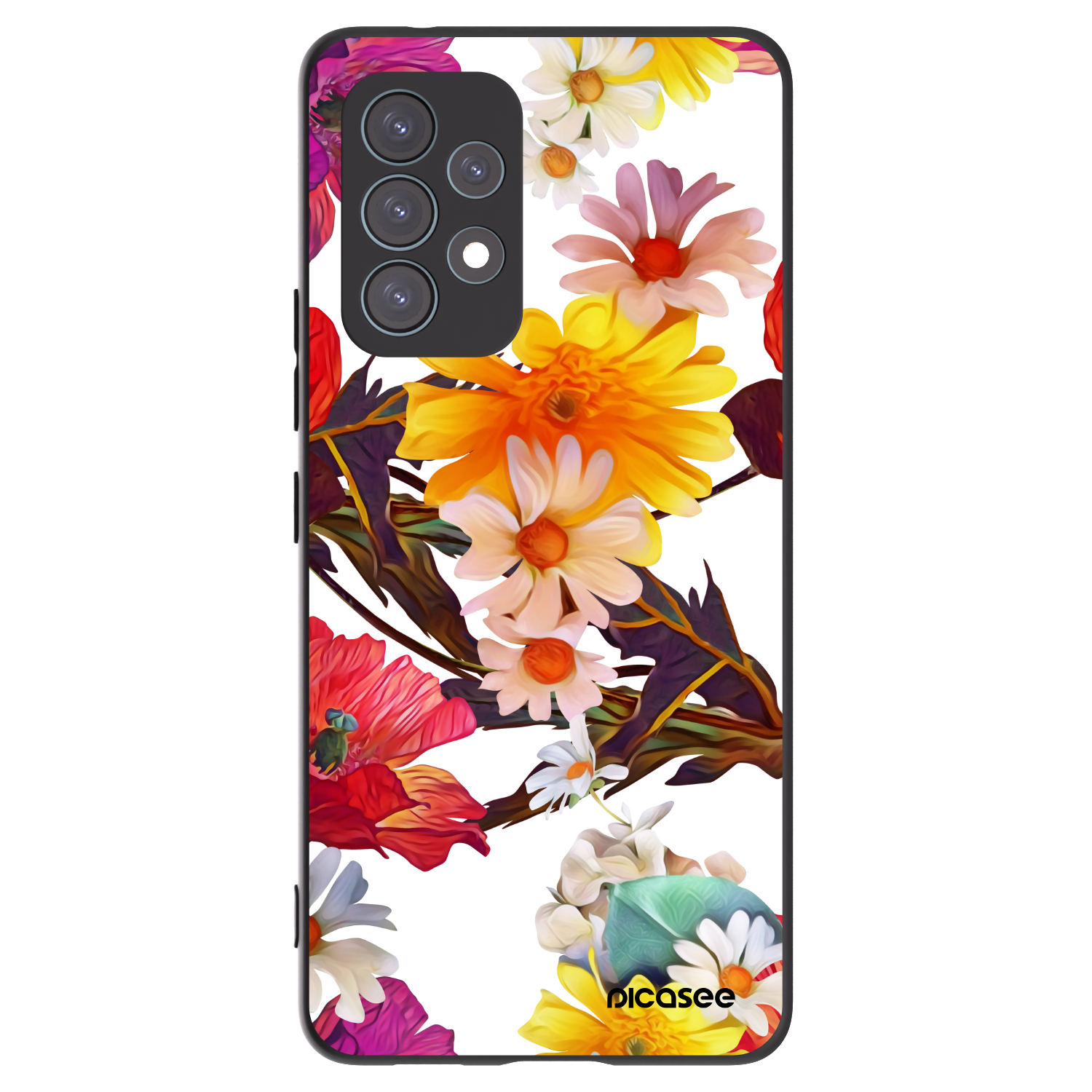 Picasee silikonový černý obal pro Samsung Galaxy A53 5G A536 - Meadow