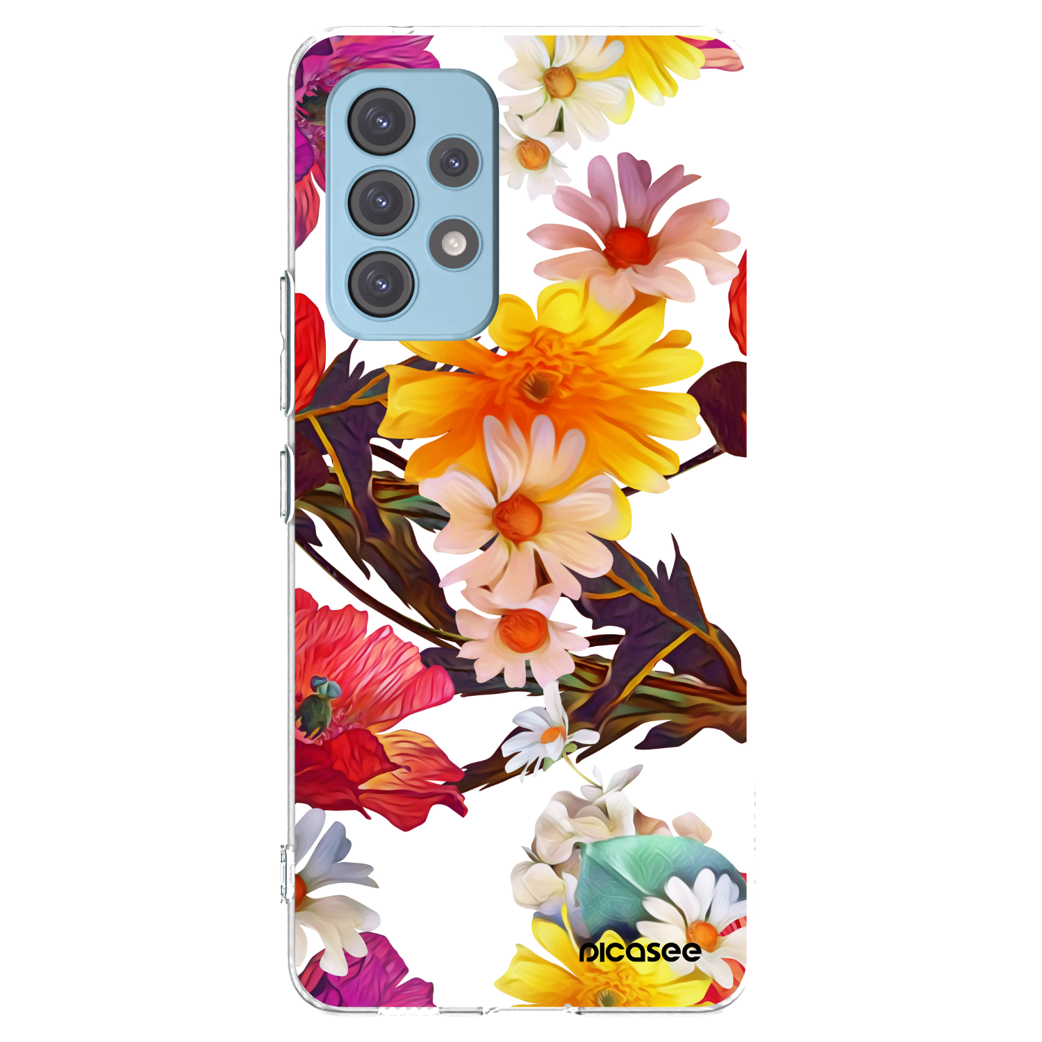 Picasee silikonový průhledný obal pro Samsung Galaxy A53 5G A536 - Meadow