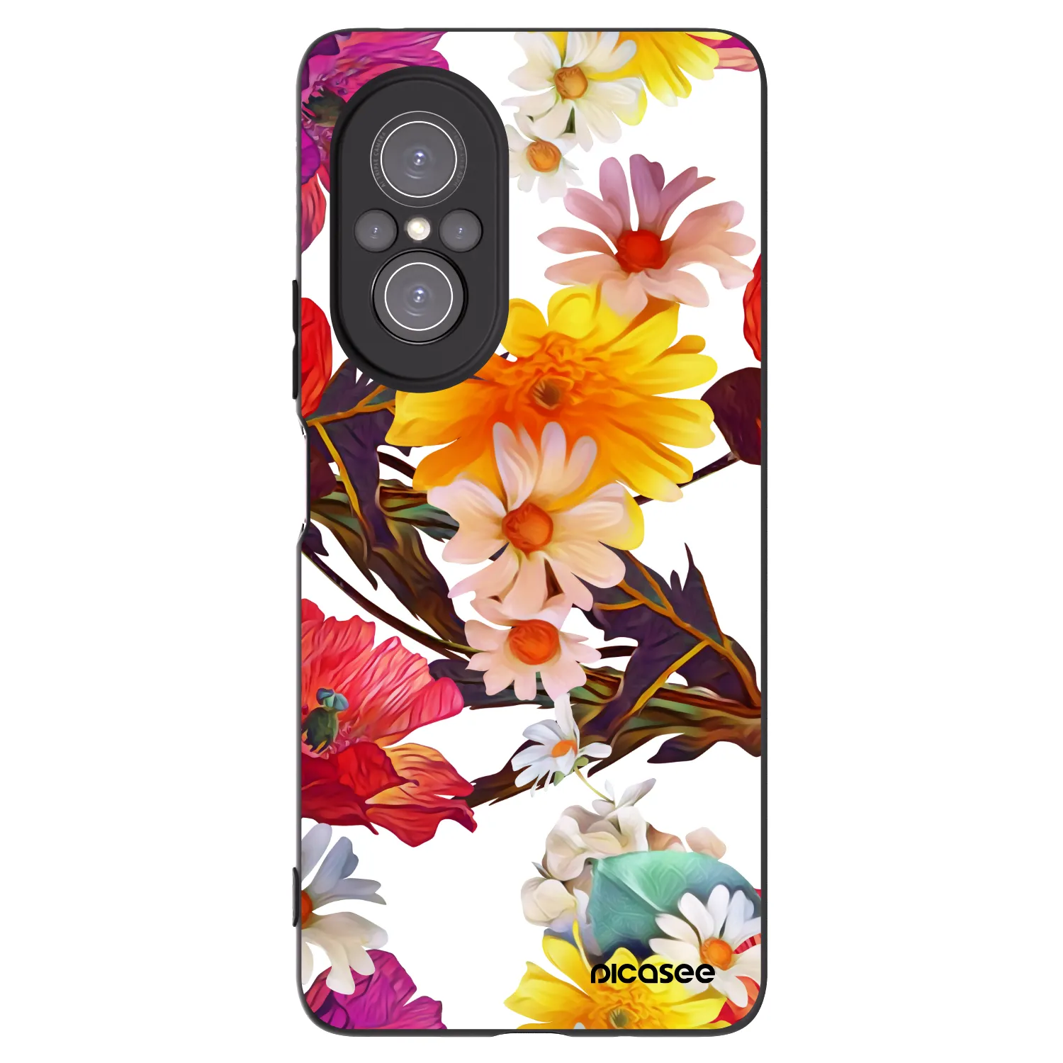 Picasee silikonový černý obal pro Huawei Nova 9 SE - Meadow
