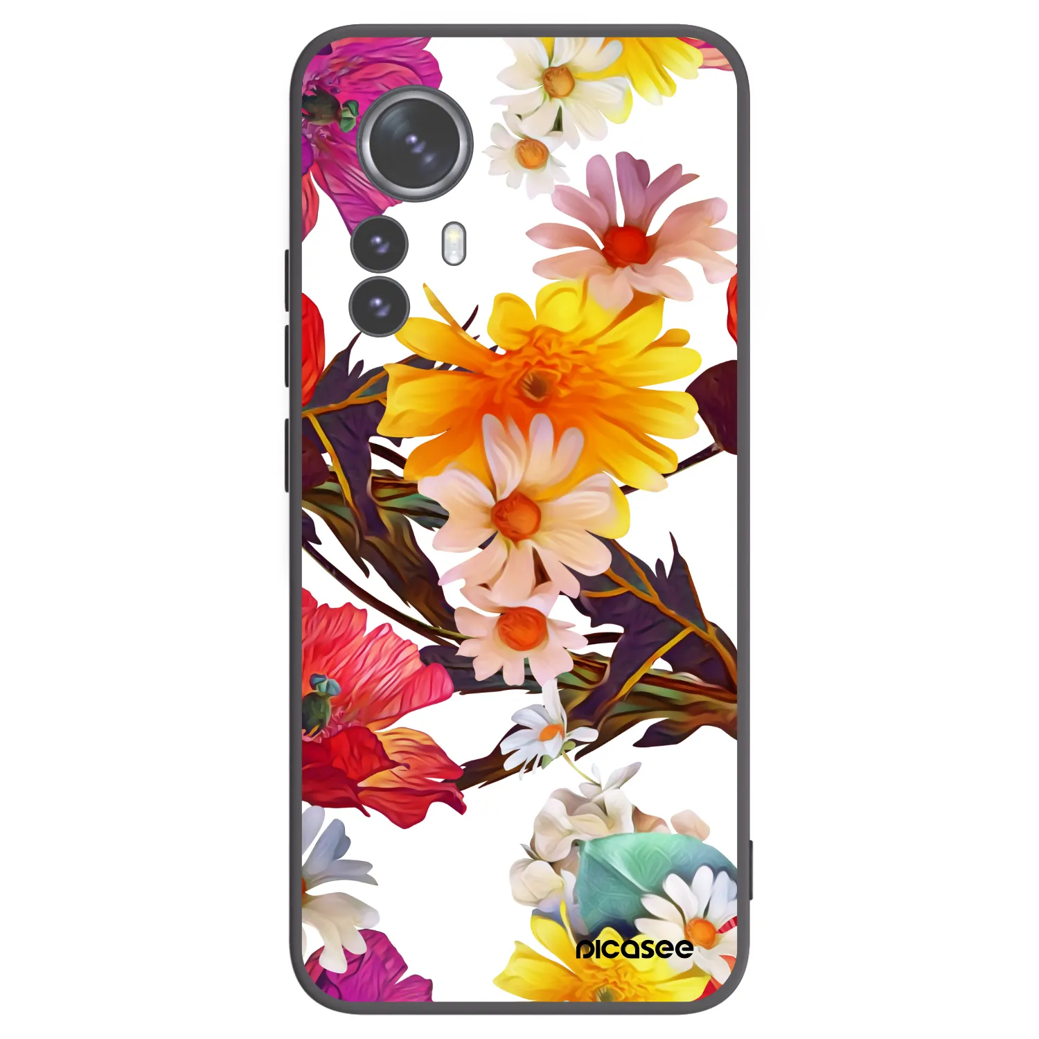 Picasee silikonový černý obal pro Xiaomi 12 Pro - Meadow