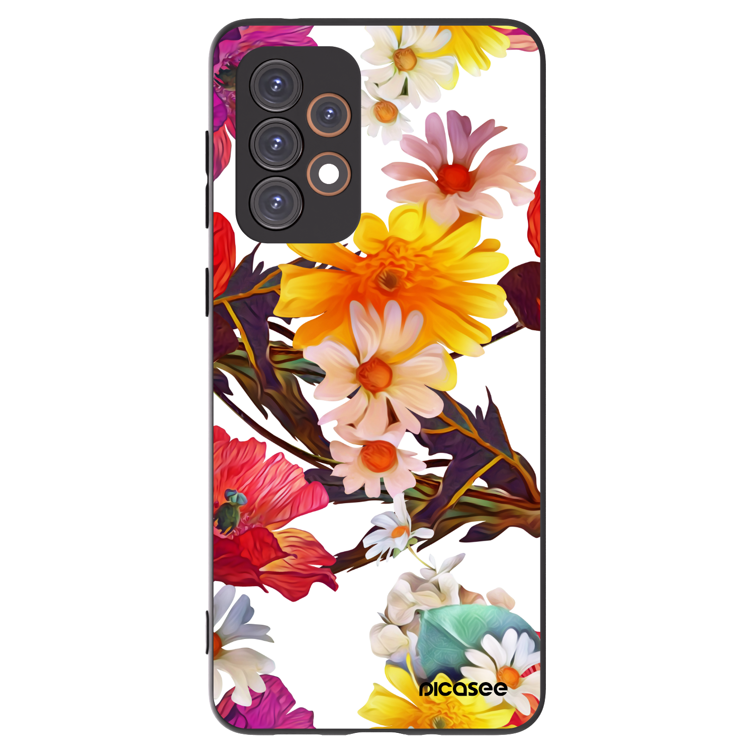 Picasee silikonový černý obal pro Samsung Galaxy A33 5G A336 - Meadow