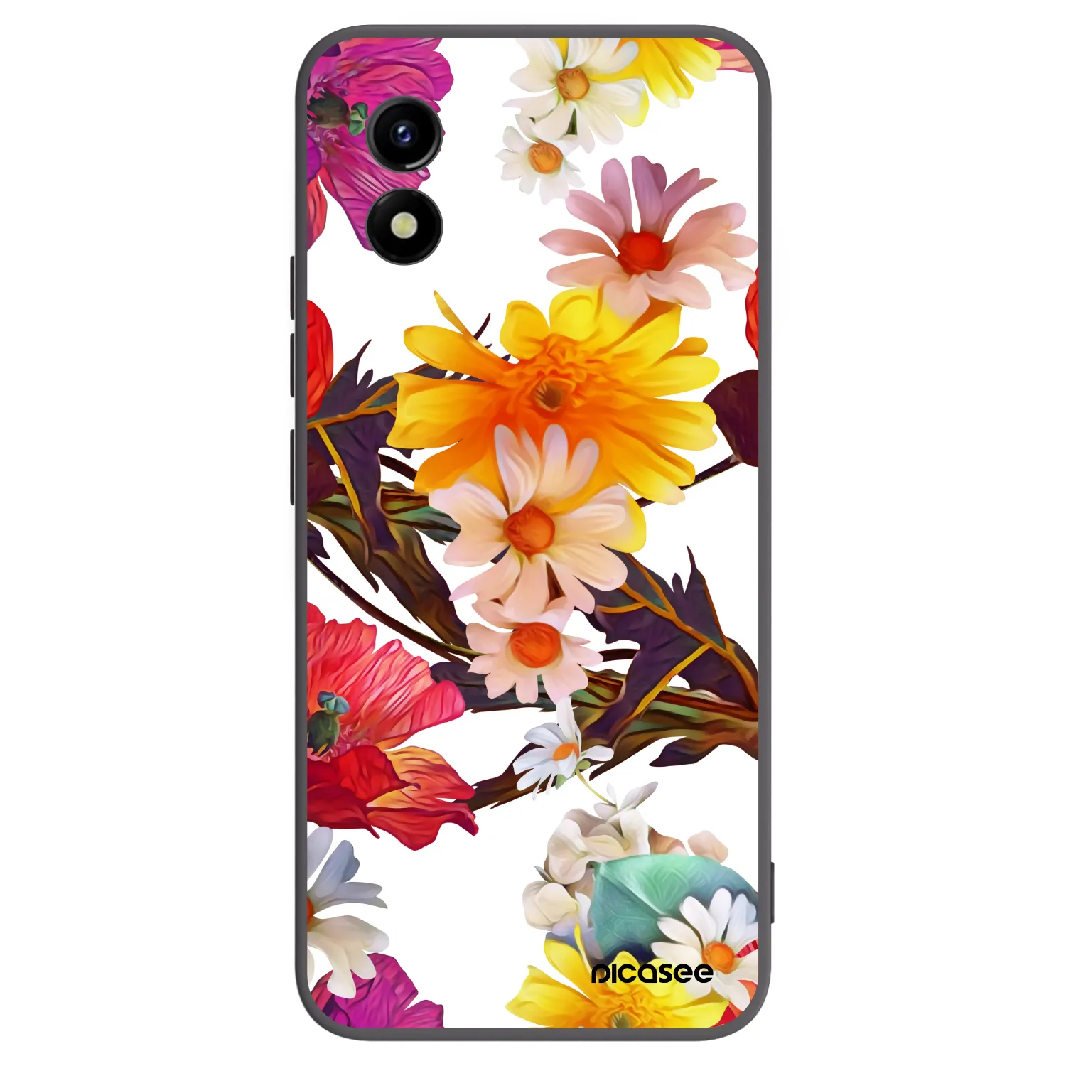 Picasee silikonový černý obal pro Vivo Y01 - Meadow