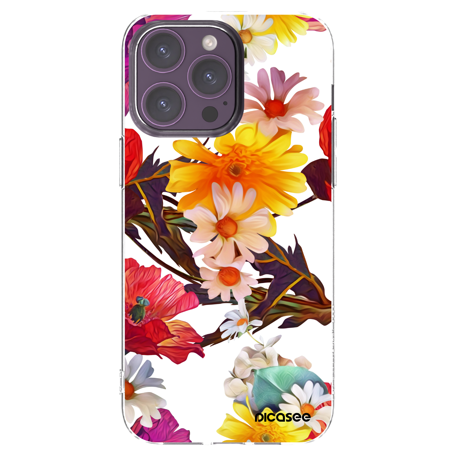 Picasee silikonový průhledný obal pro Apple iPhone 14 Pro Max - Meadow