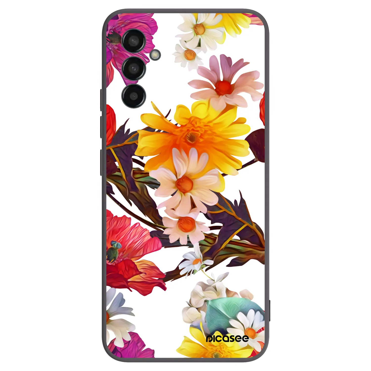 Picasee silikonový černý obal pro Samsung Galaxy M13 M135F - Meadow