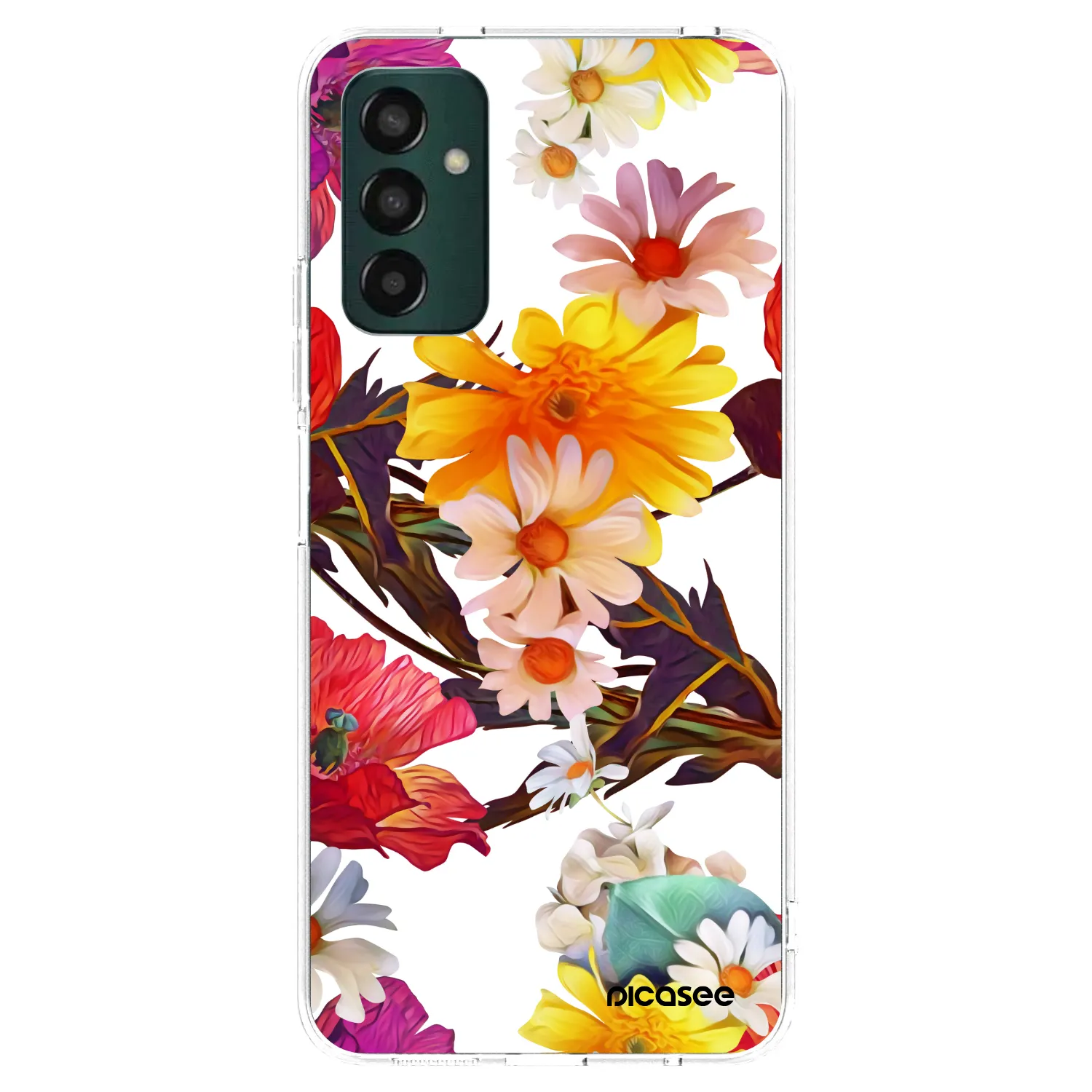 Picasee silikonový průhledný obal pro Samsung Galaxy M13 M135F - Meadow