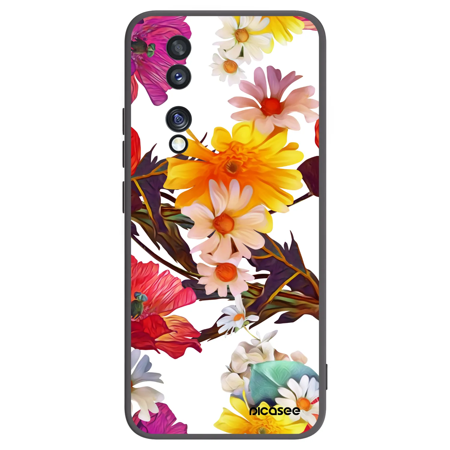 Picasee silikonový černý obal pro Honor 70 - Meadow