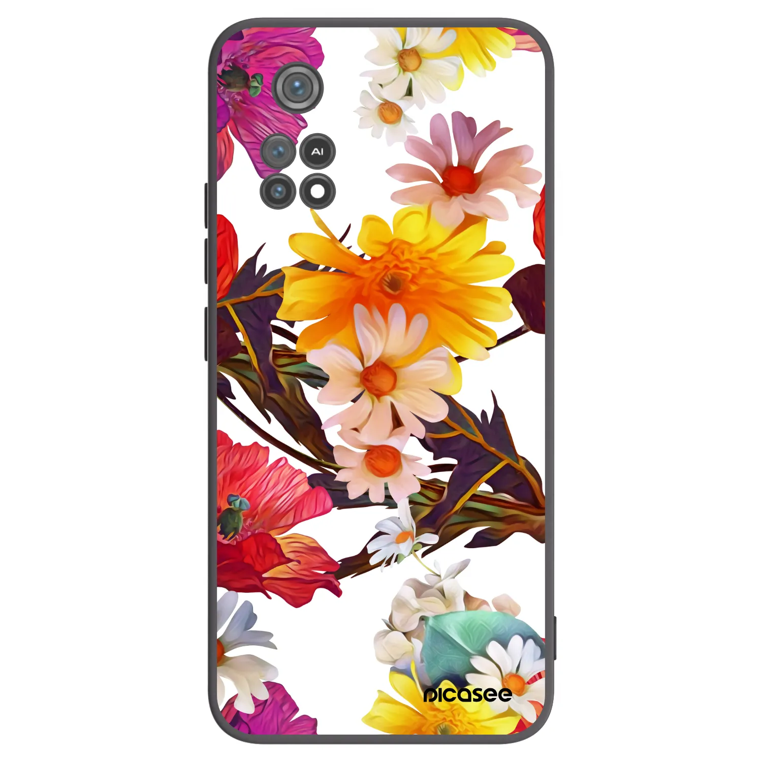 Picasee silikonový černý obal pro Xiaomi Poco M4 Pro - Meadow