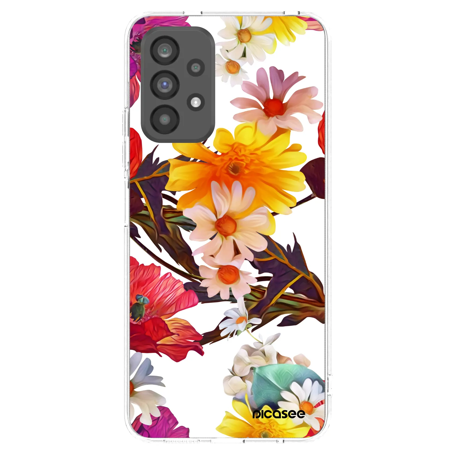 Picasee silikonový průhledný obal pro Samsung Galaxy A73 5G - Meadow