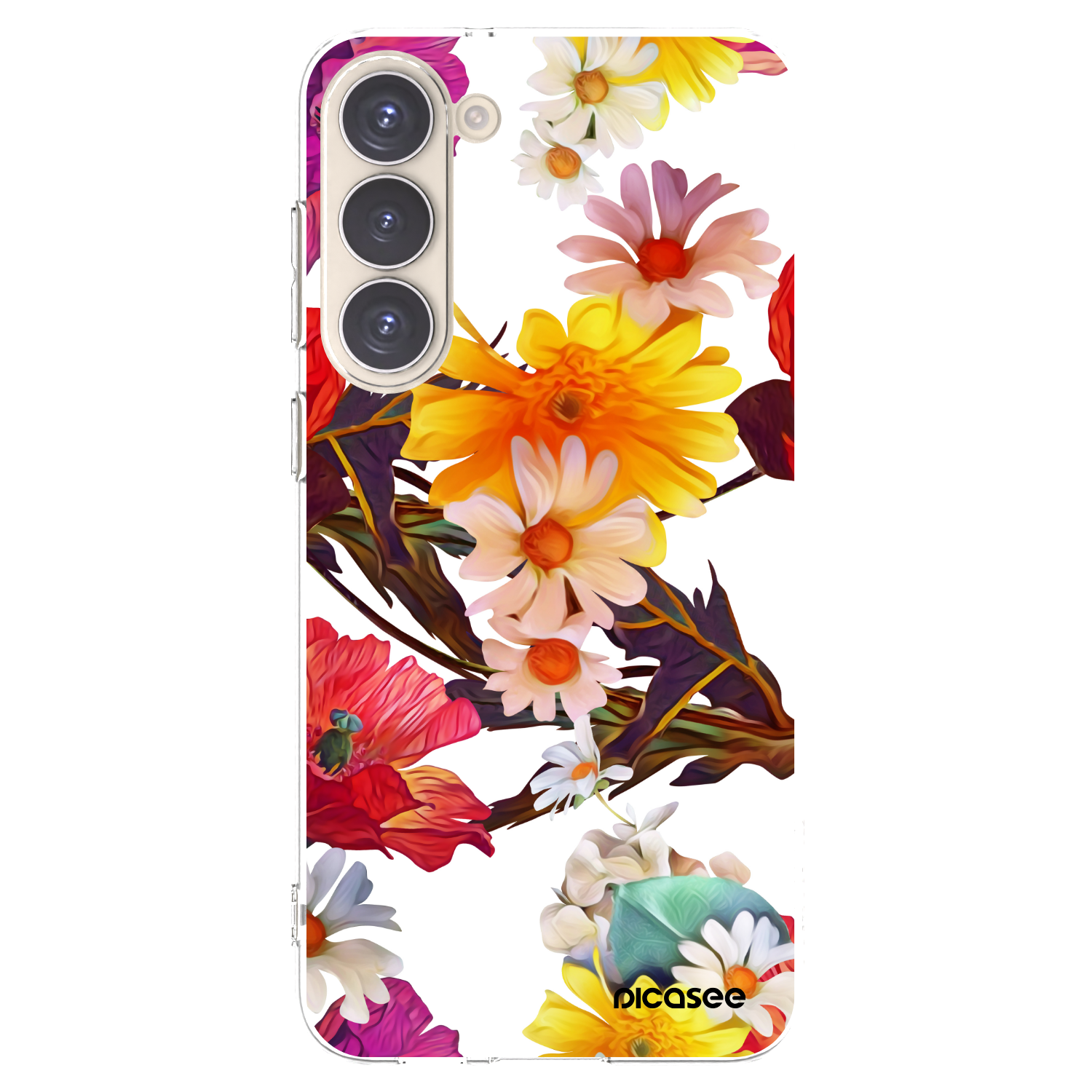 Picasee silikonový průhledný obal pro Samsung Galaxy S23+ 5G - Meadow