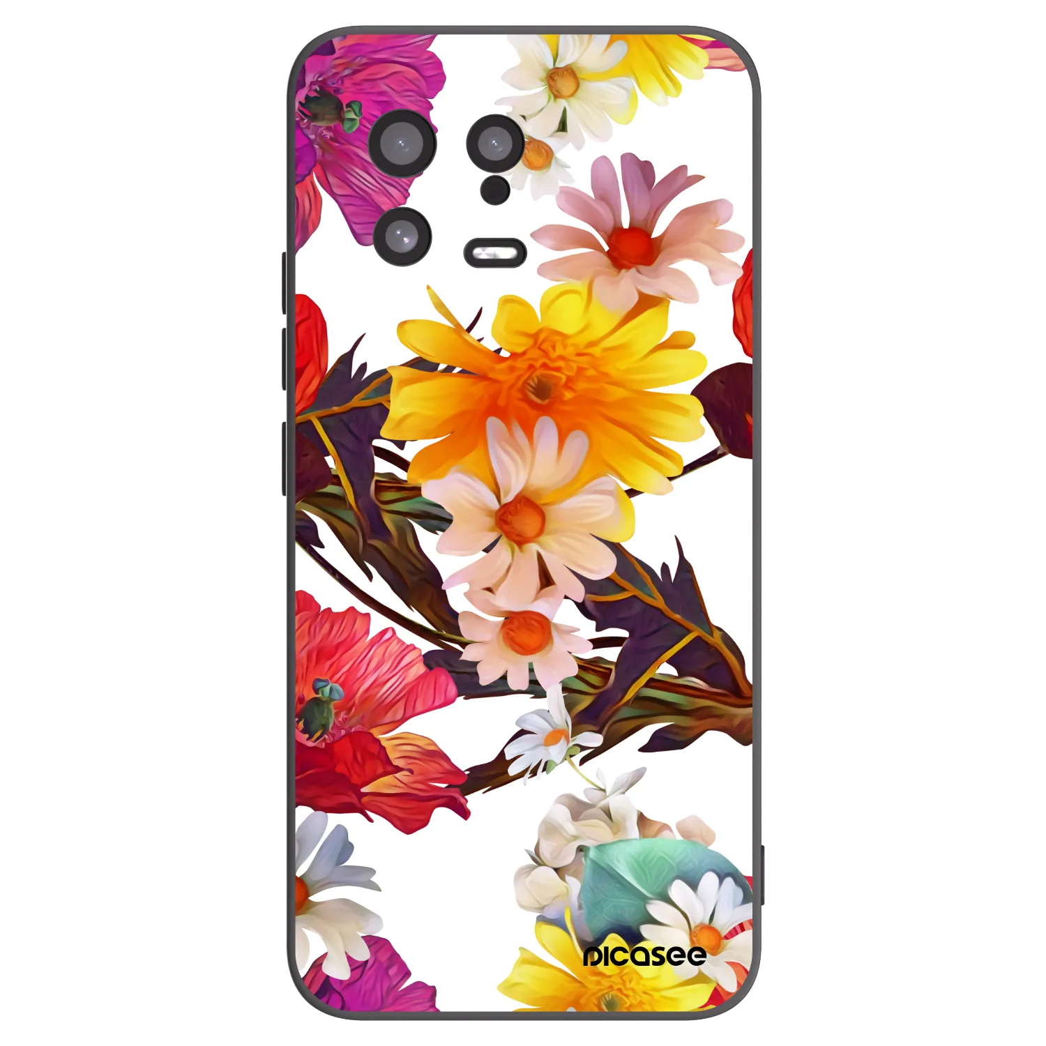 Picasee silikonový černý obal pro Xiaomi 13 - Meadow