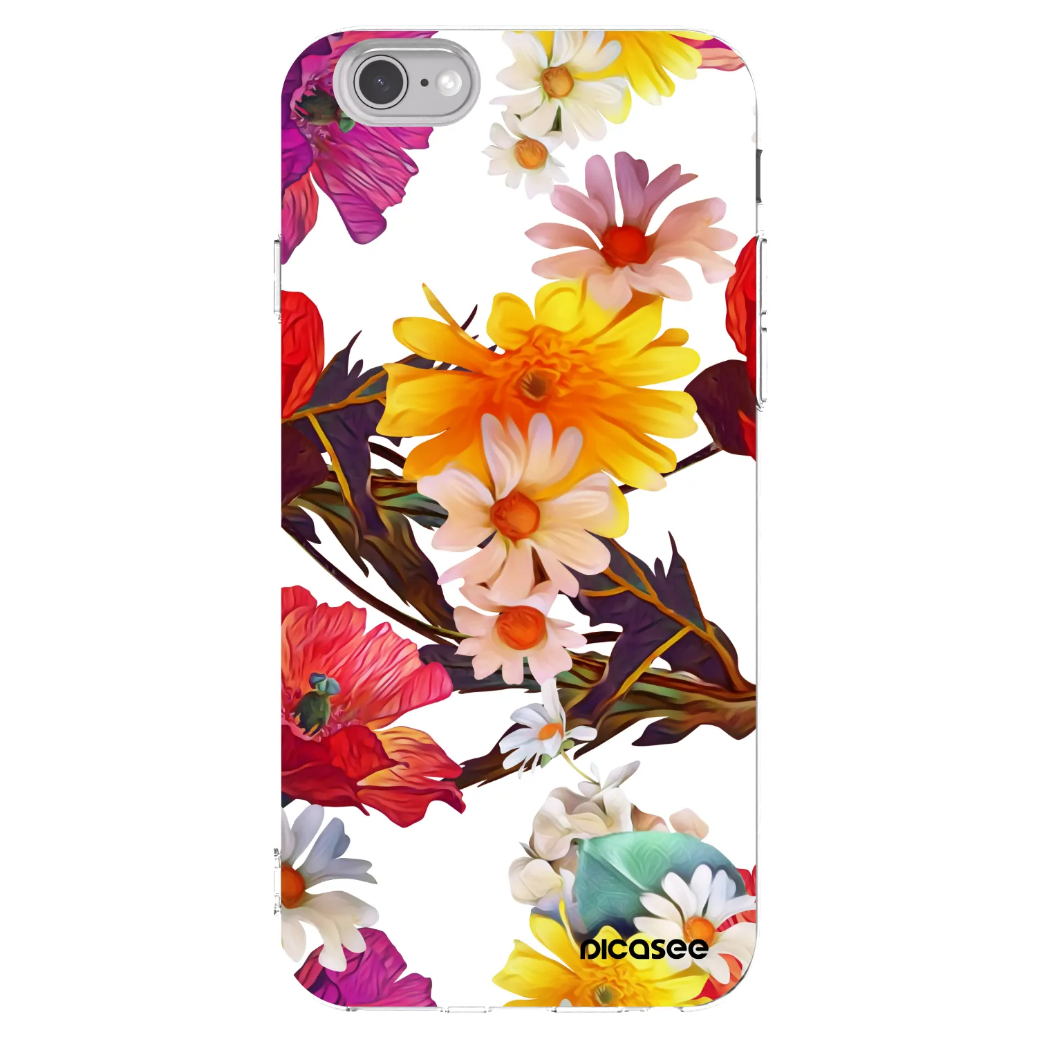 Picasee silikonový průhledný obal pro Apple iPhone 6/6S - Meadow