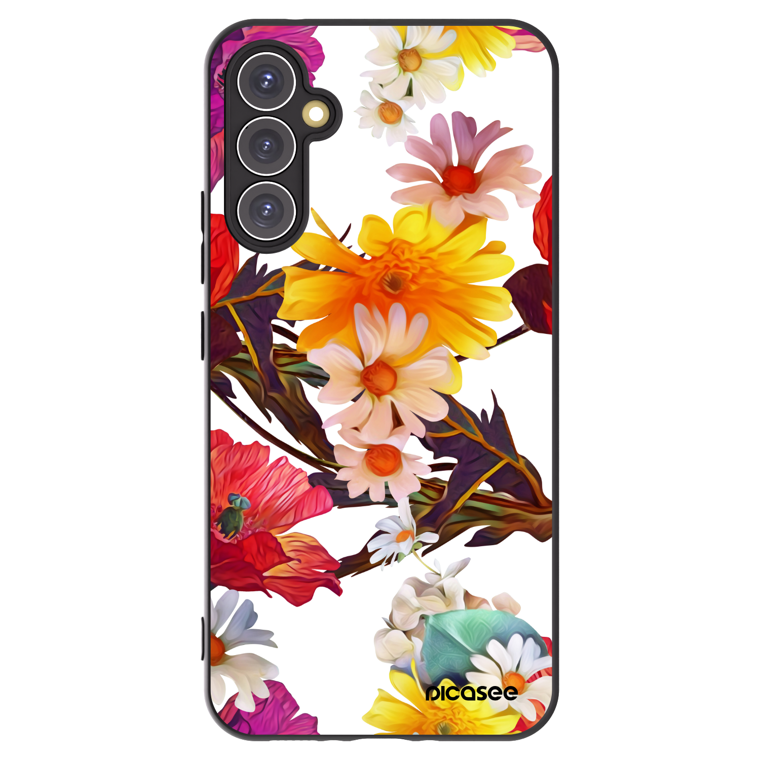 Picasee silikonový černý obal pro Samsung Galaxy A34 5G A346B - Meadow