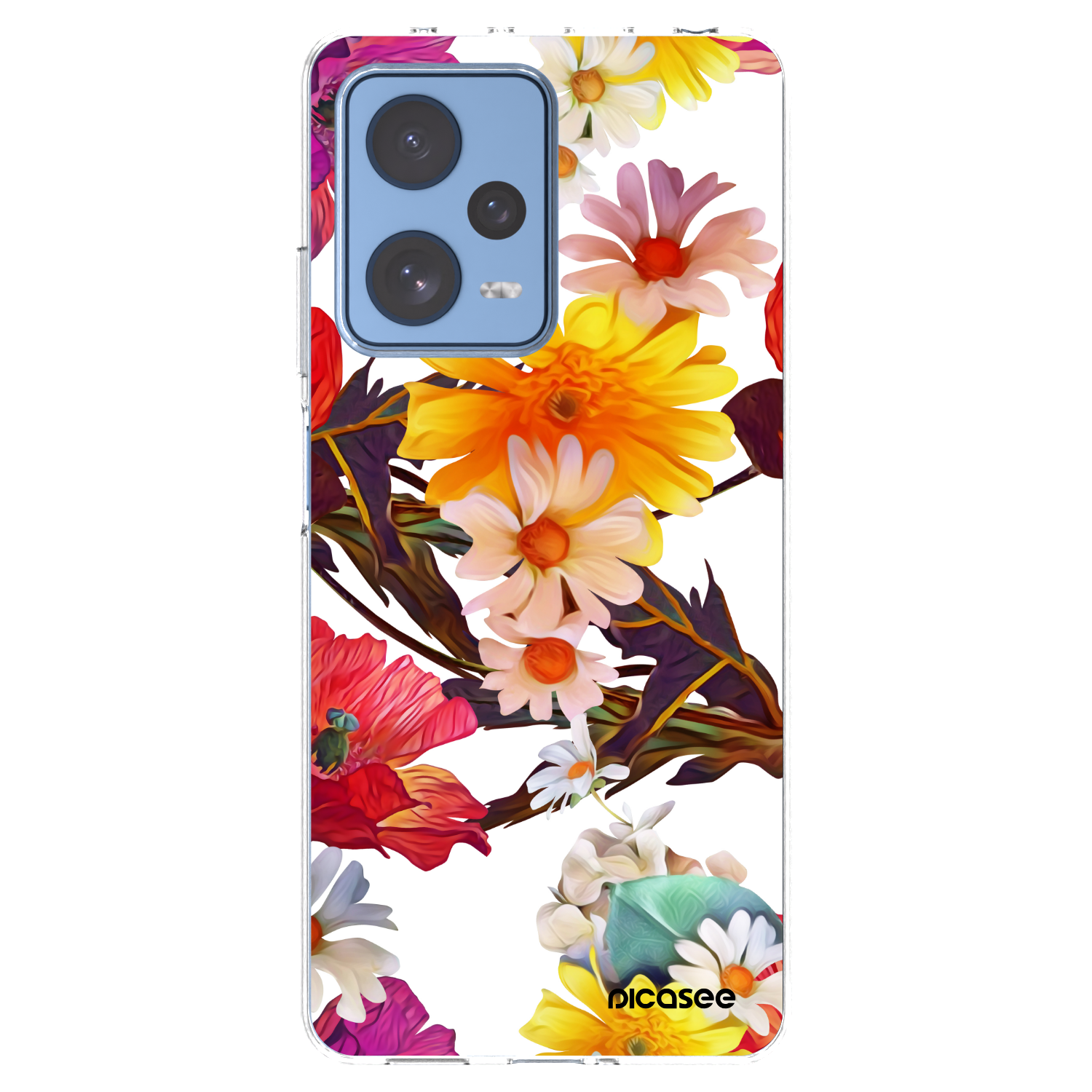 Picasee silikonový průhledný obal pro Xiaomi Redmi Note 12 Pro 5G - Meadow