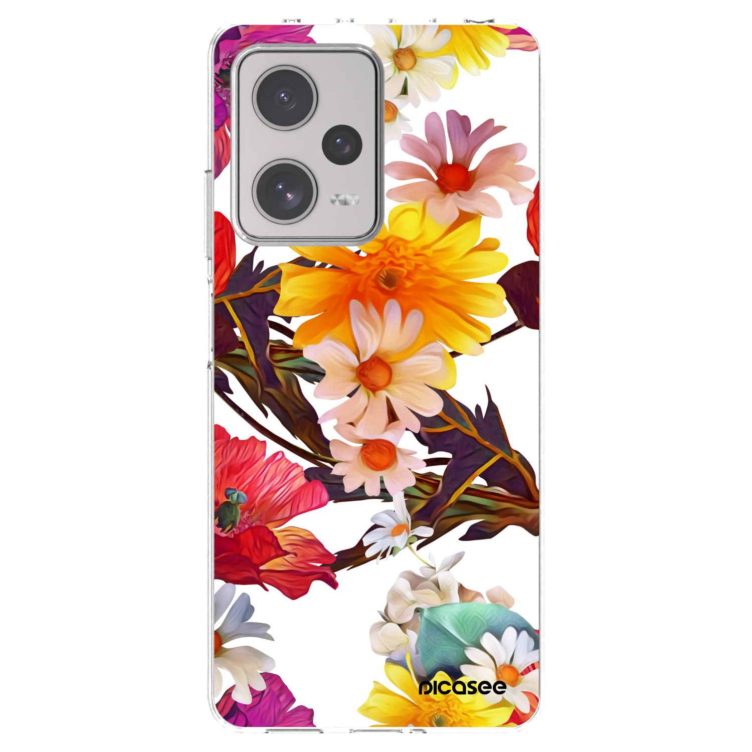 Picasee silikonový průhledný obal pro Xiaomi Redmi Note 12 Pro+ 5G - Meadow