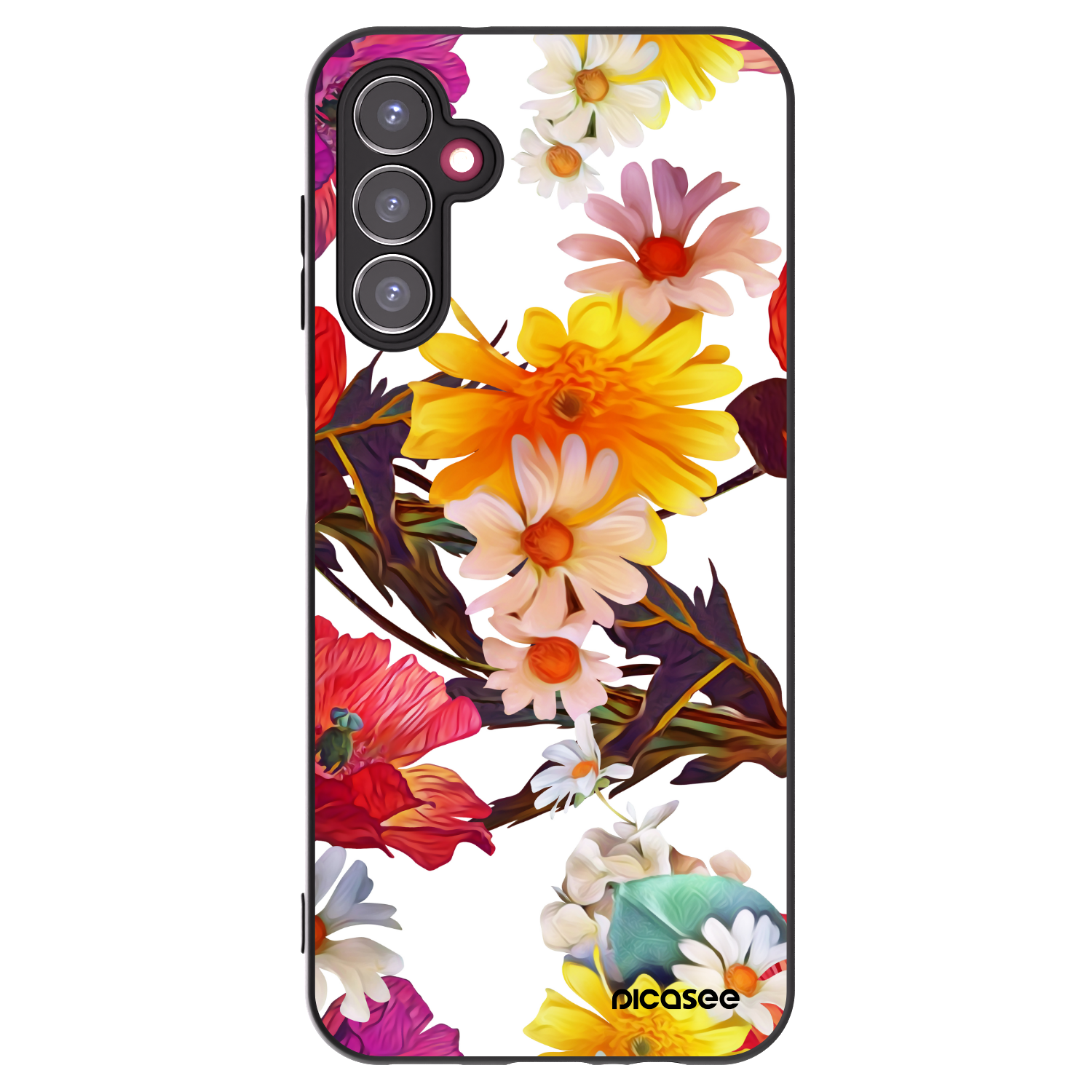 Picasee silikonový černý obal pro Samsung Galaxy A14 4G A145R - Meadow