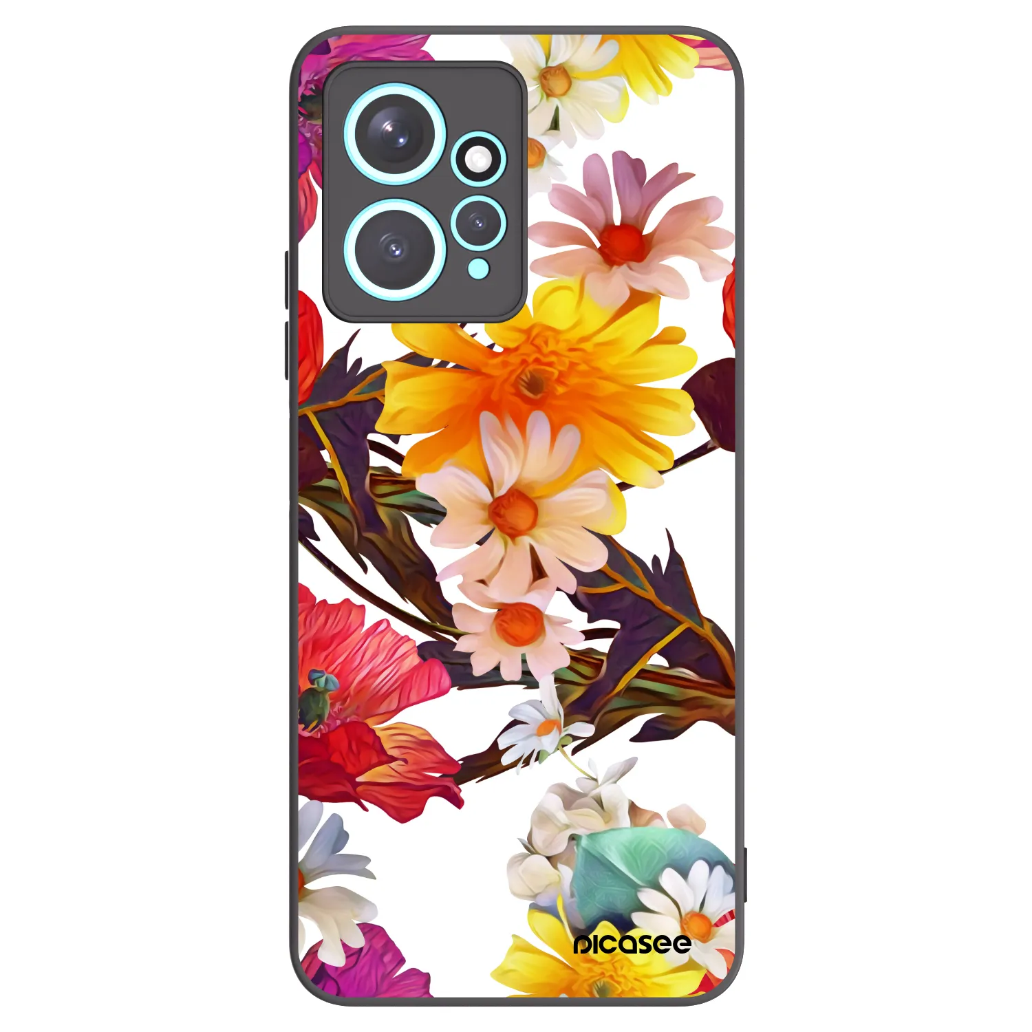Picasee silikonový černý obal pro Xiaomi Redmi Note 12 4G - Meadow