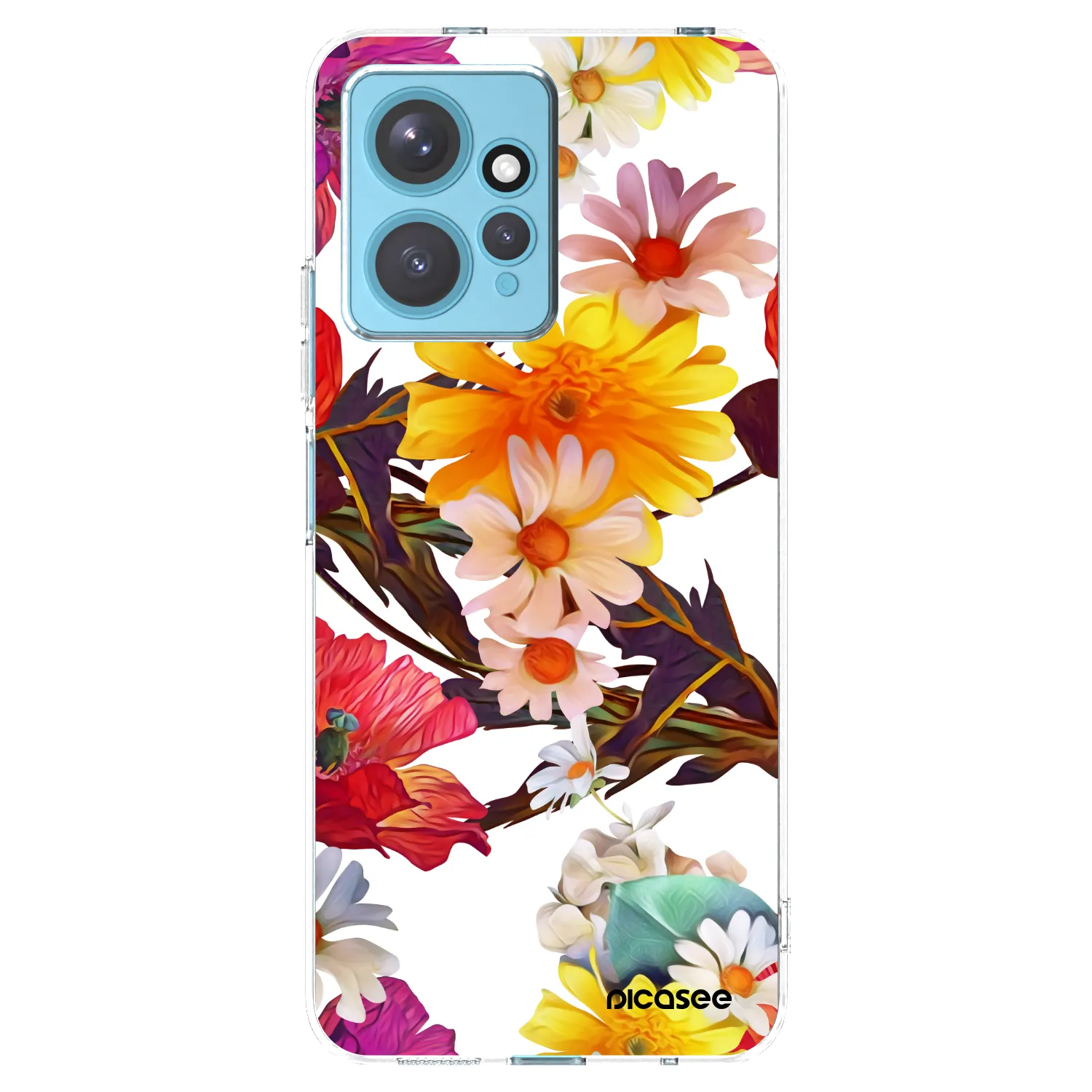 Picasee silikonový průhledný obal pro Xiaomi Redmi Note 12 4G - Meadow