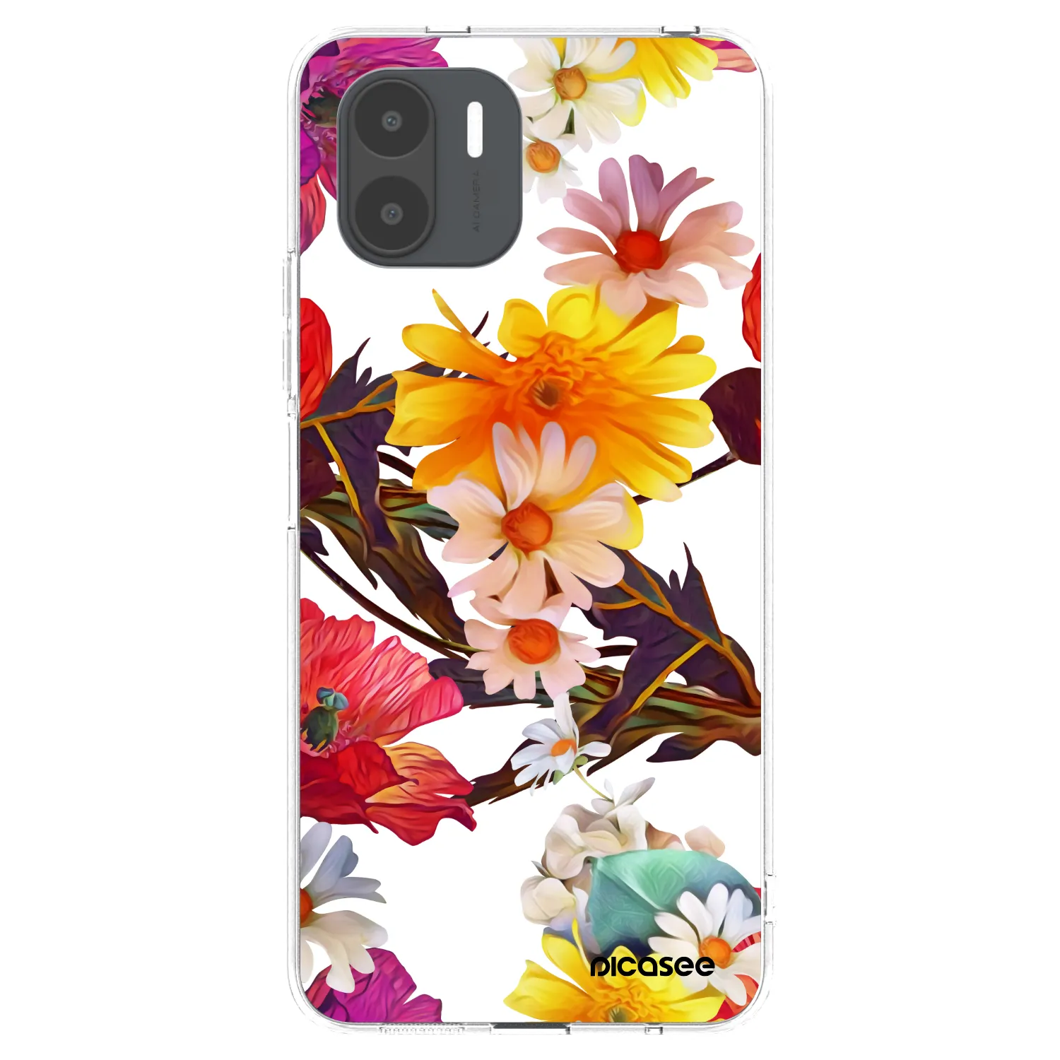 Picasee silikonový průhledný obal pro Xiaomi Redmi A2 - Meadow