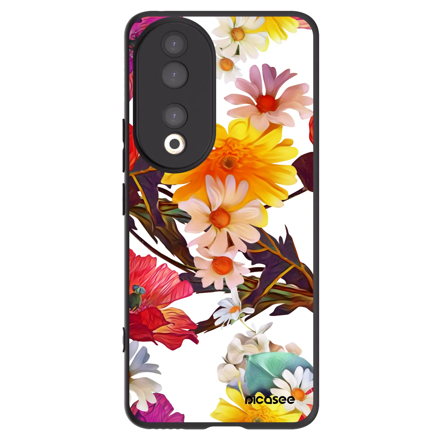 Picasee silikonový černý obal pro Honor 90 5G - Meadow