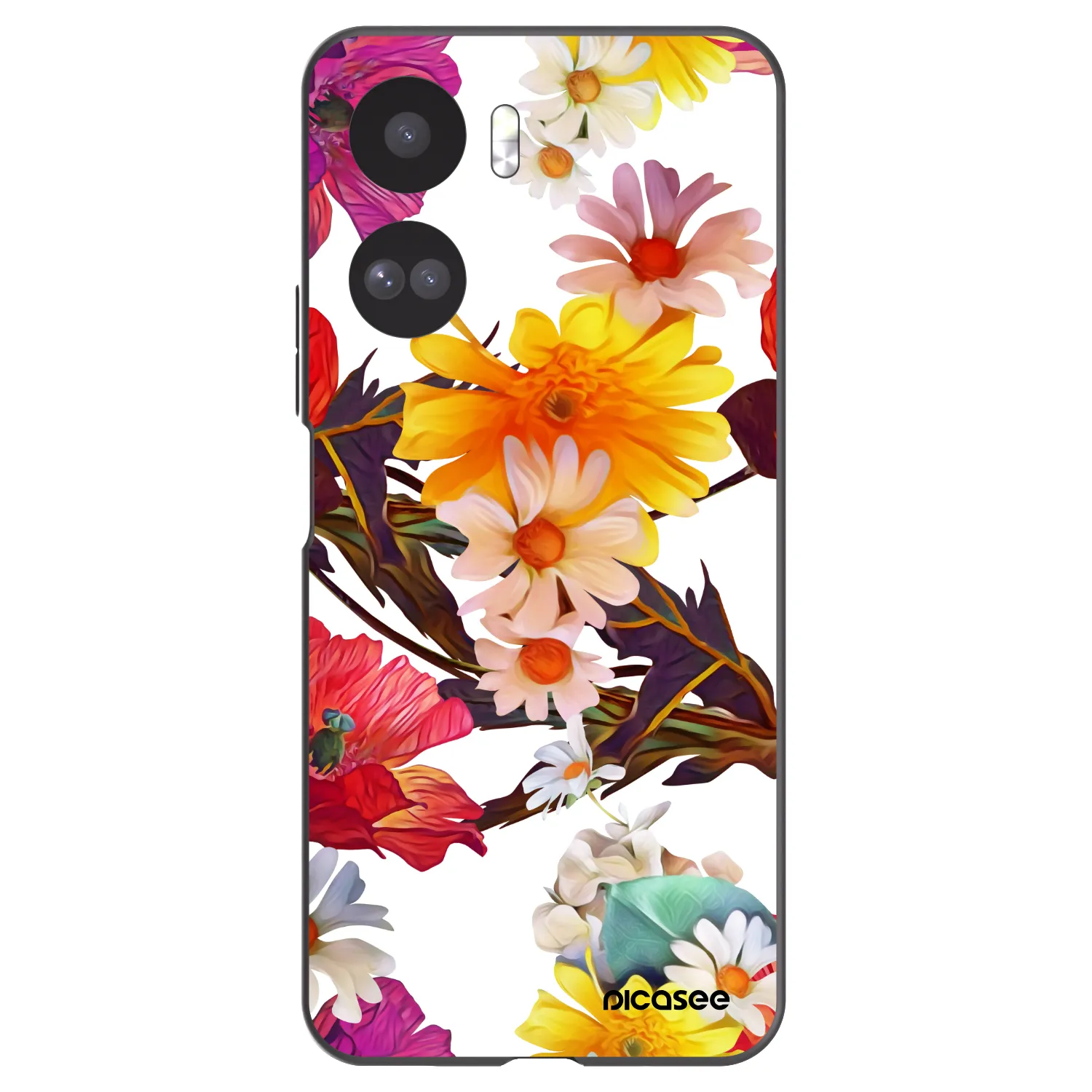 Picasee silikonový černý obal pro Honor 90 Lite 5G - Meadow