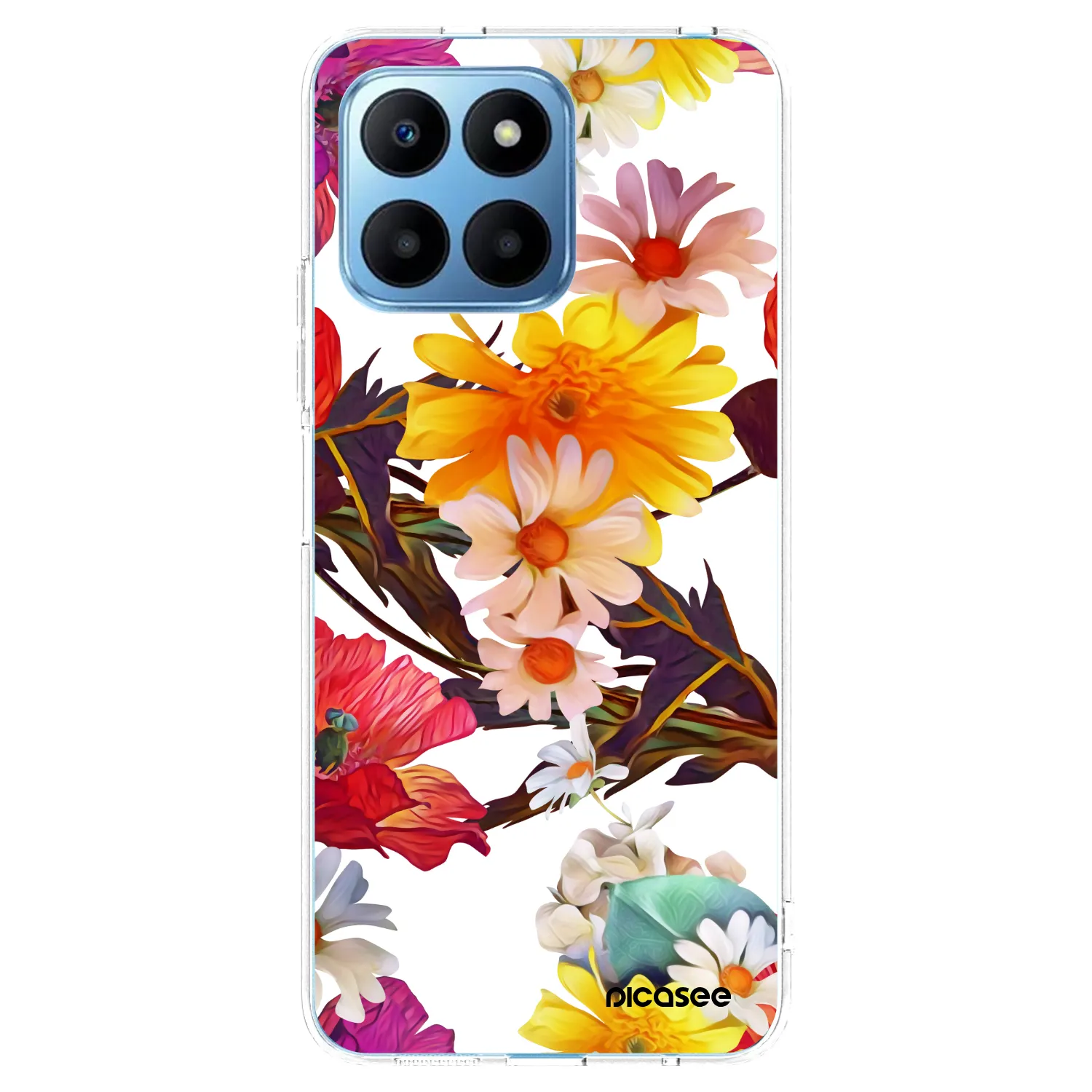 Picasee silikonový průhledný obal pro Honor 70 Lite - Meadow