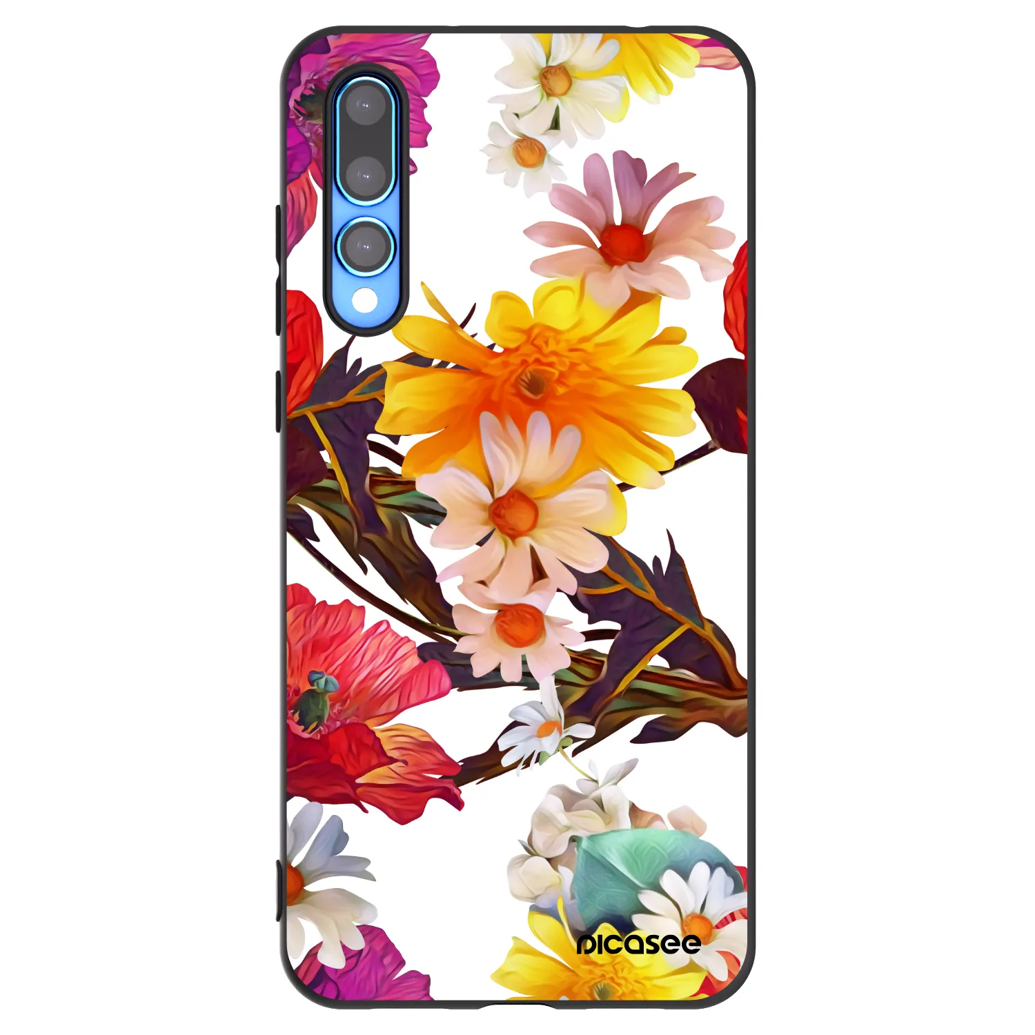 Picasee silikonový černý obal pro Huawei P20 Pro - Meadow