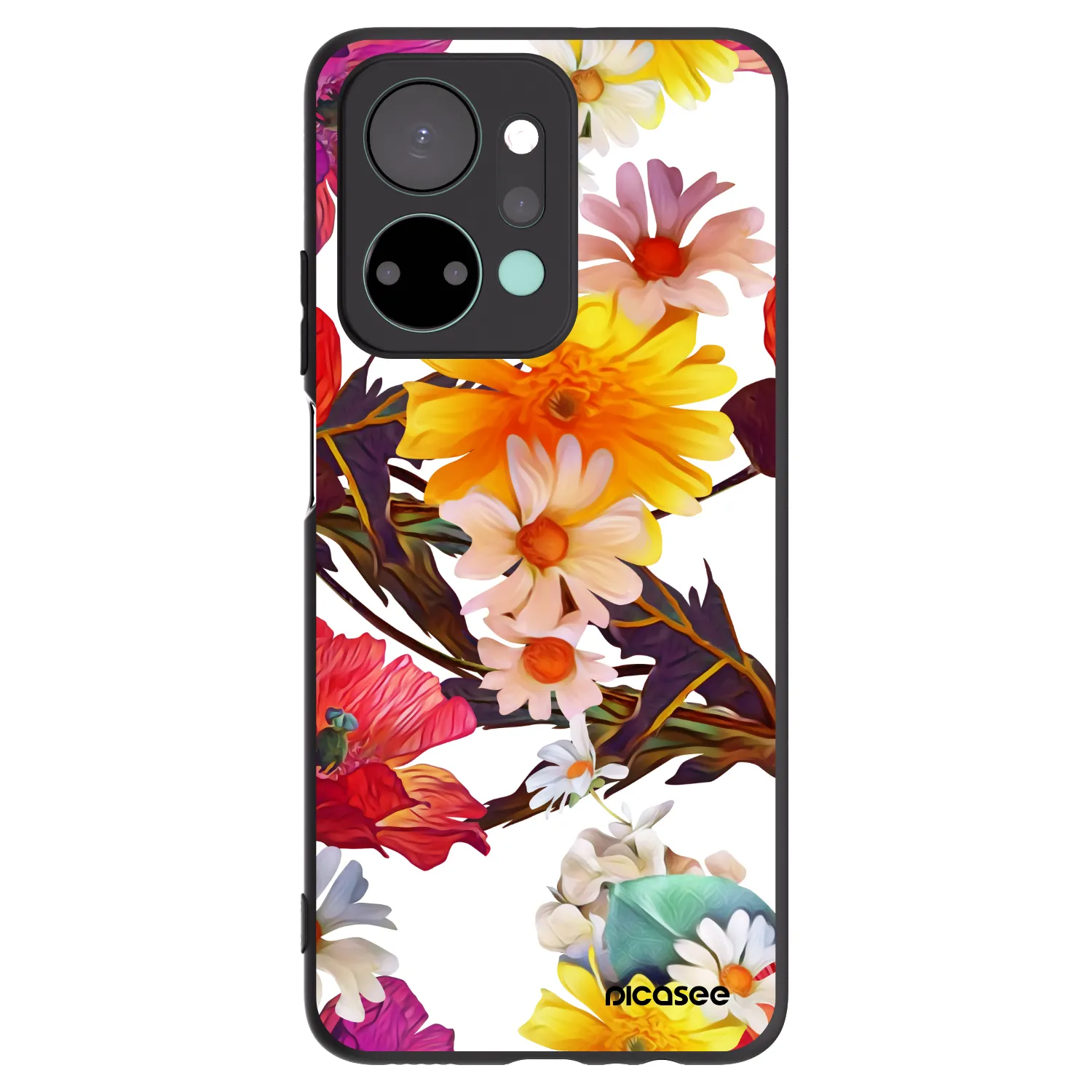 Picasee silikonový černý obal pro Honor X7a - Meadow