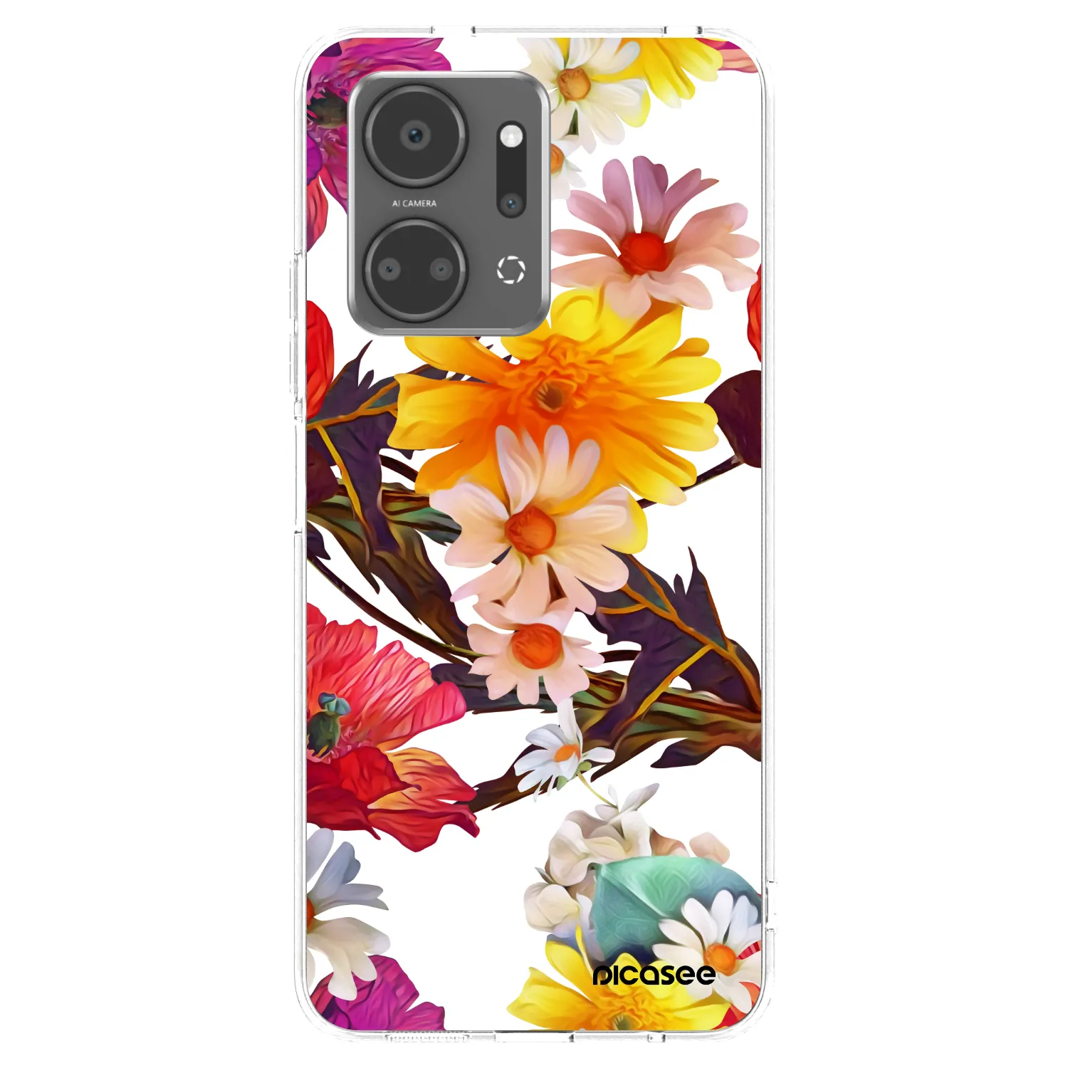 Picasee silikonový průhledný obal pro Honor X7a - Meadow