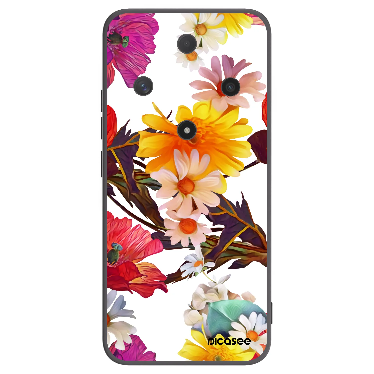 Picasee silikonový černý obal pro Honor Magic6 Lite 5G - Meadow