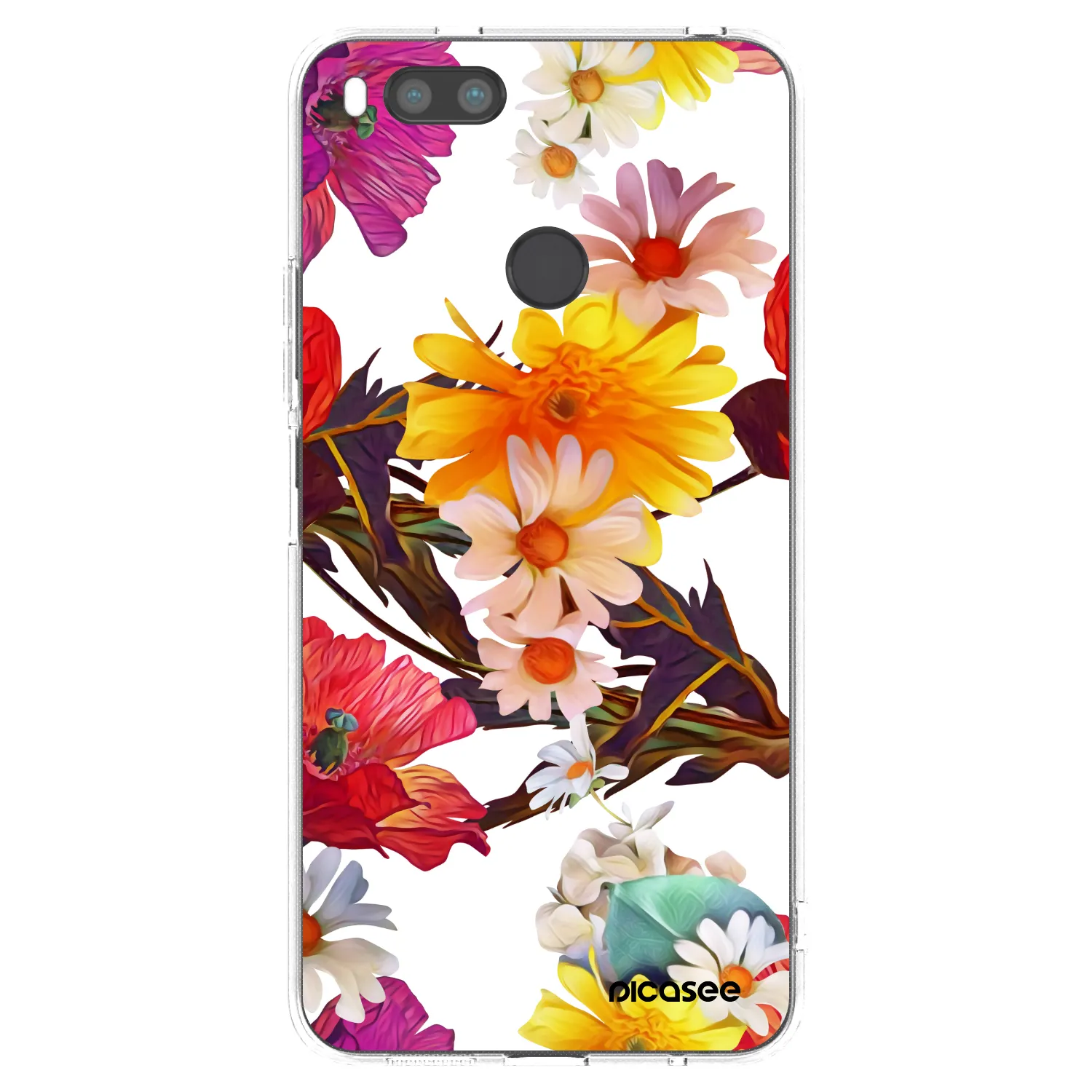 Picasee silikonový průhledný obal pro Xiaomi Mi A1 Global - Meadow