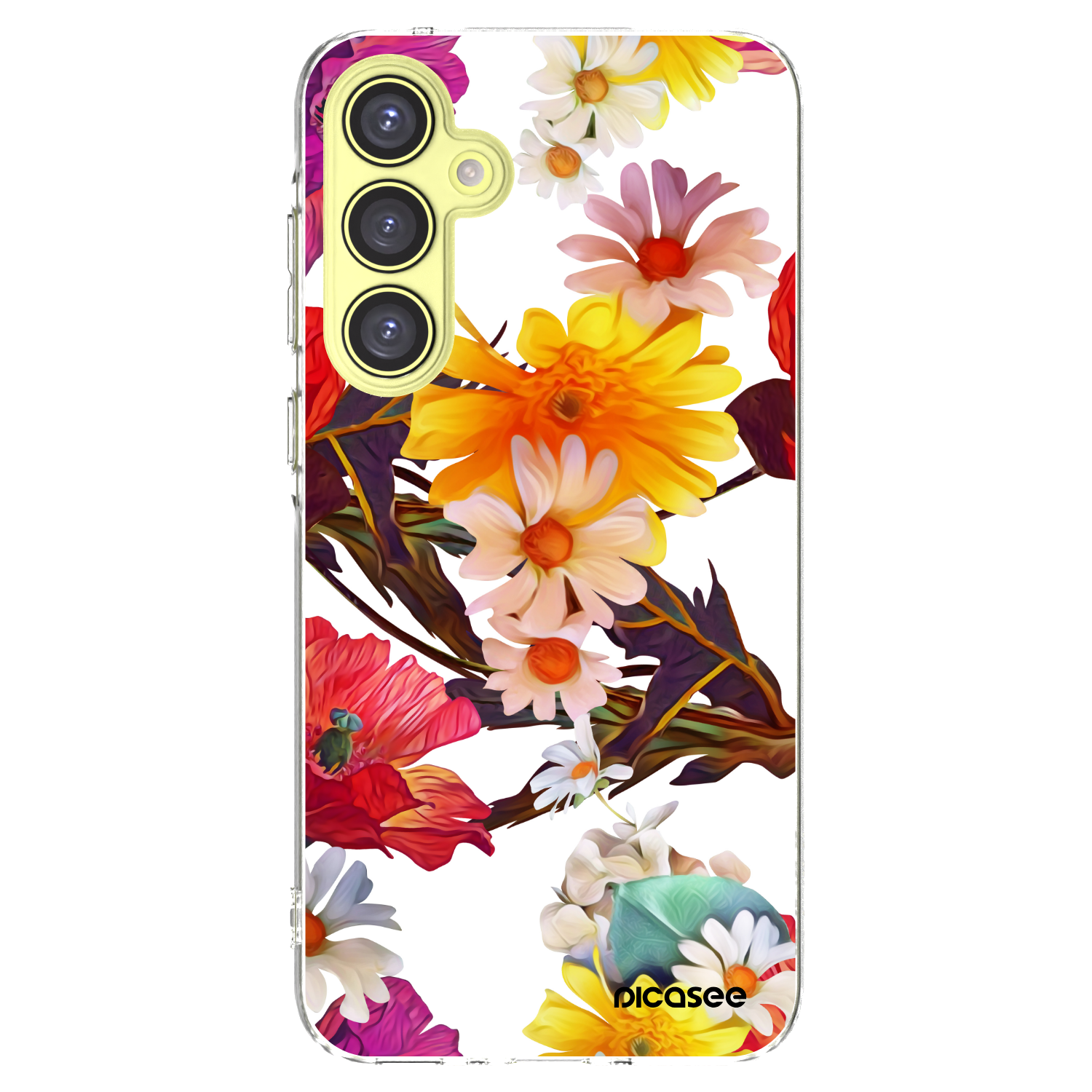 Picasee silikonový průhledný obal pro Samsung Galaxy A35 5G A356B - Meadow