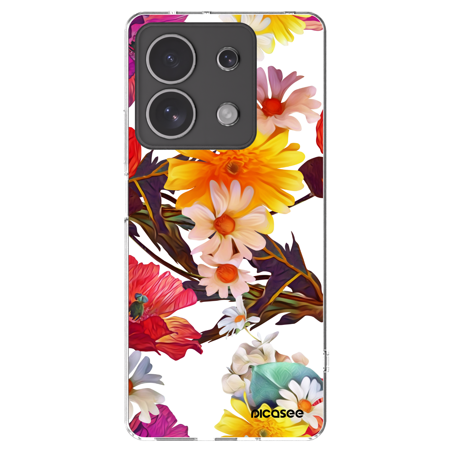 Picasee silikonový průhledný obal pro Xiaomi Redmi Note 13 4G - Meadow