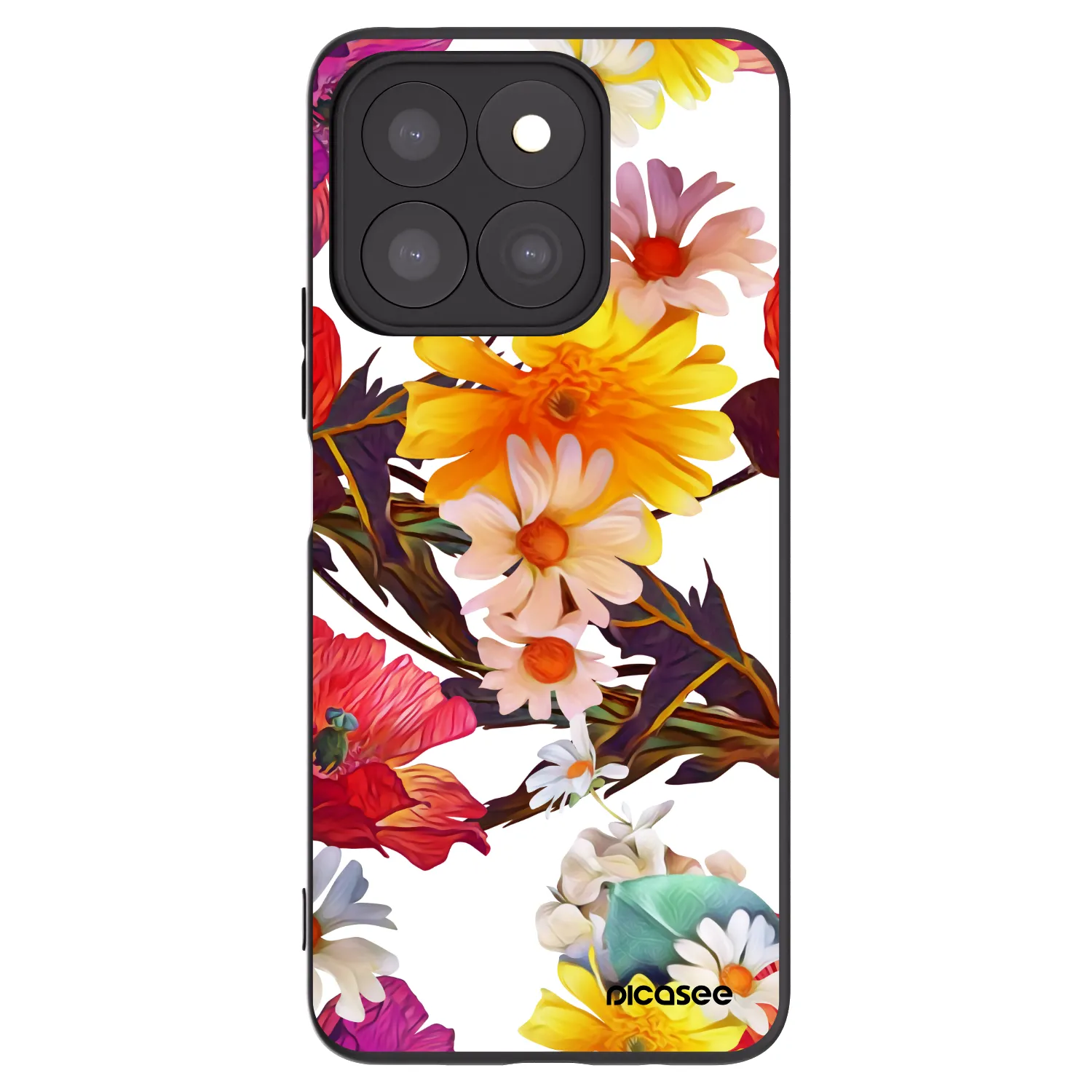 Picasee silikonový černý obal pro Honor X8b - Meadow
