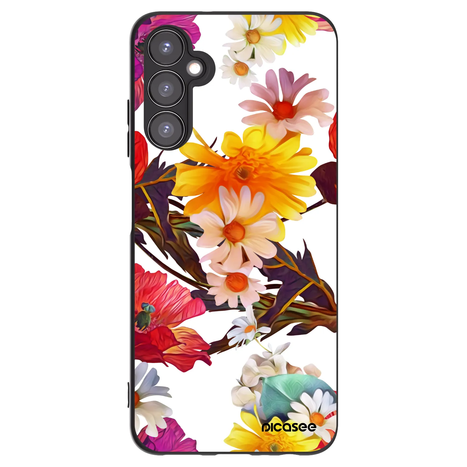 Picasee silikonový černý obal pro Samsung Galaxy A05s A057G - Meadow