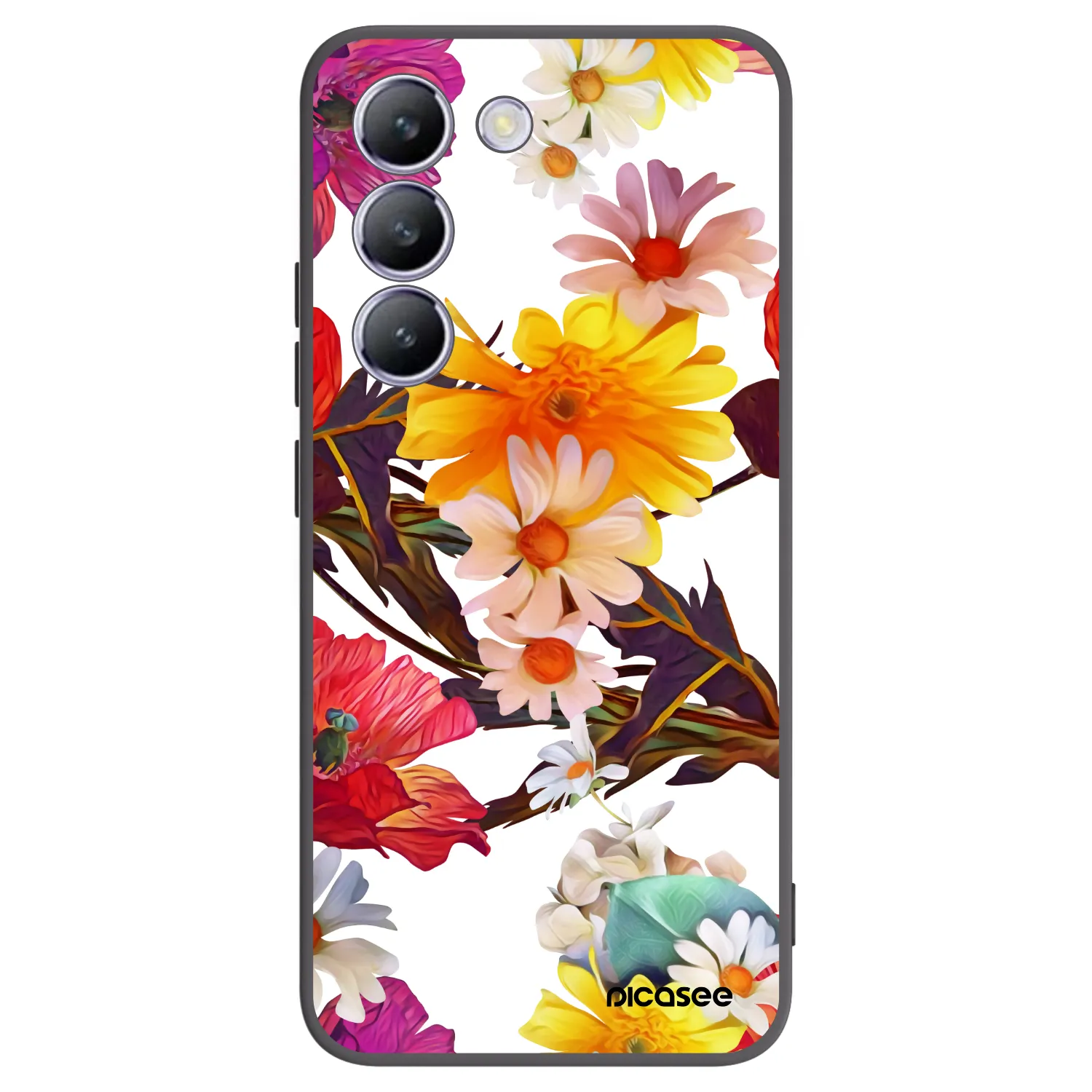 Picasee silikonový černý obal pro Vivo V40 SE 5G - Meadow