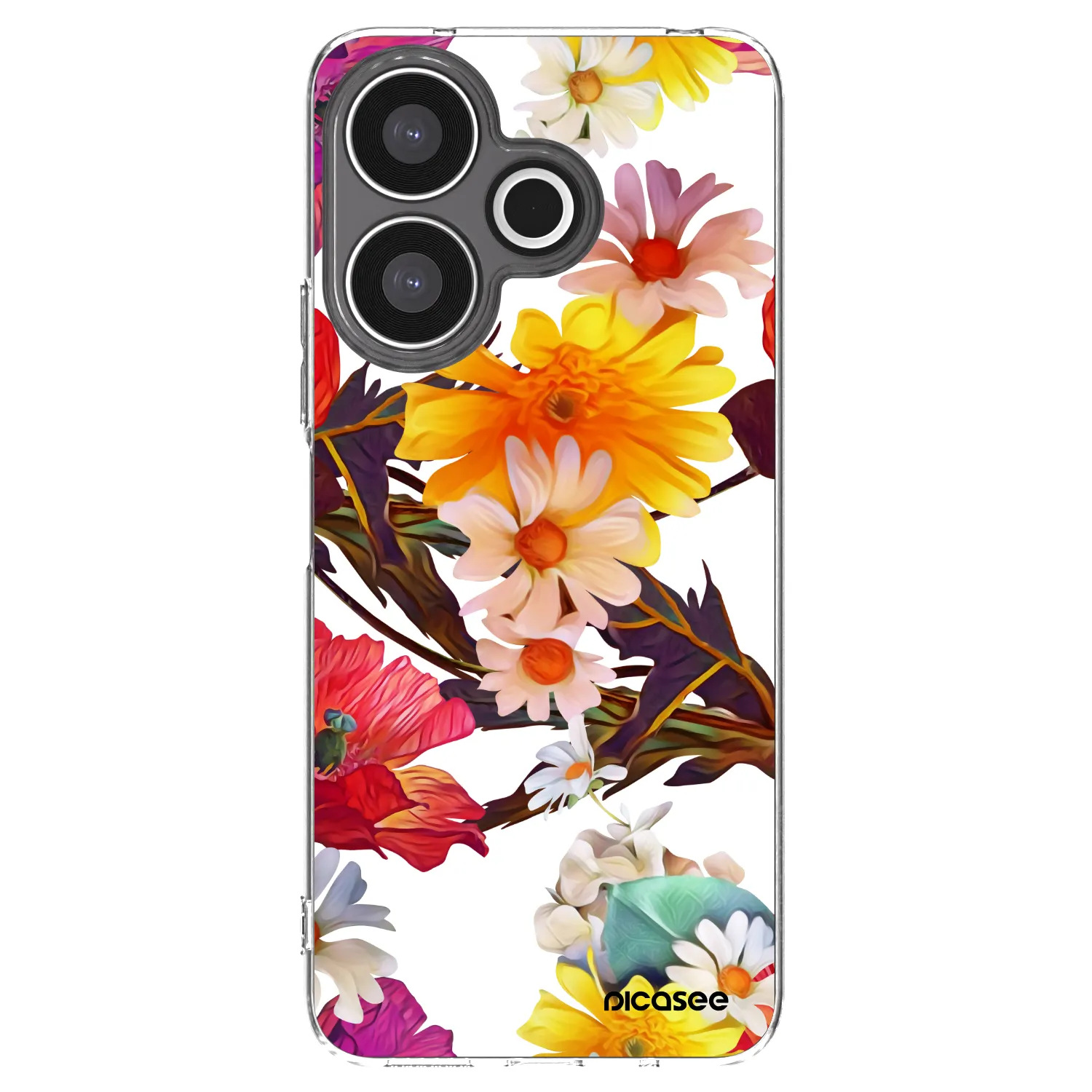 Picasee silikonový průhledný obal pro Xiaomi Redmi 13 4G - Meadow