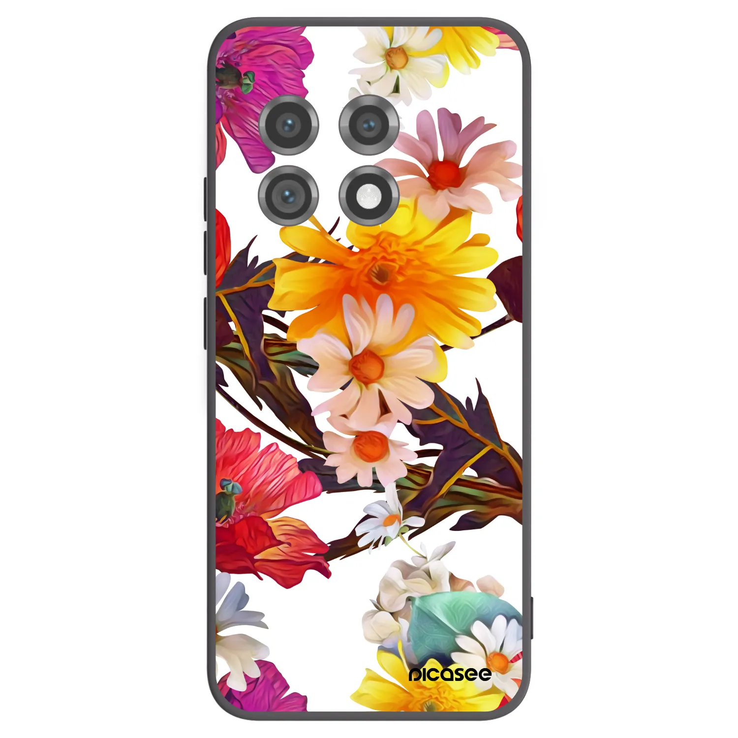 Picasee silikonový černý obal pro OnePlus 11 5G - Meadow
