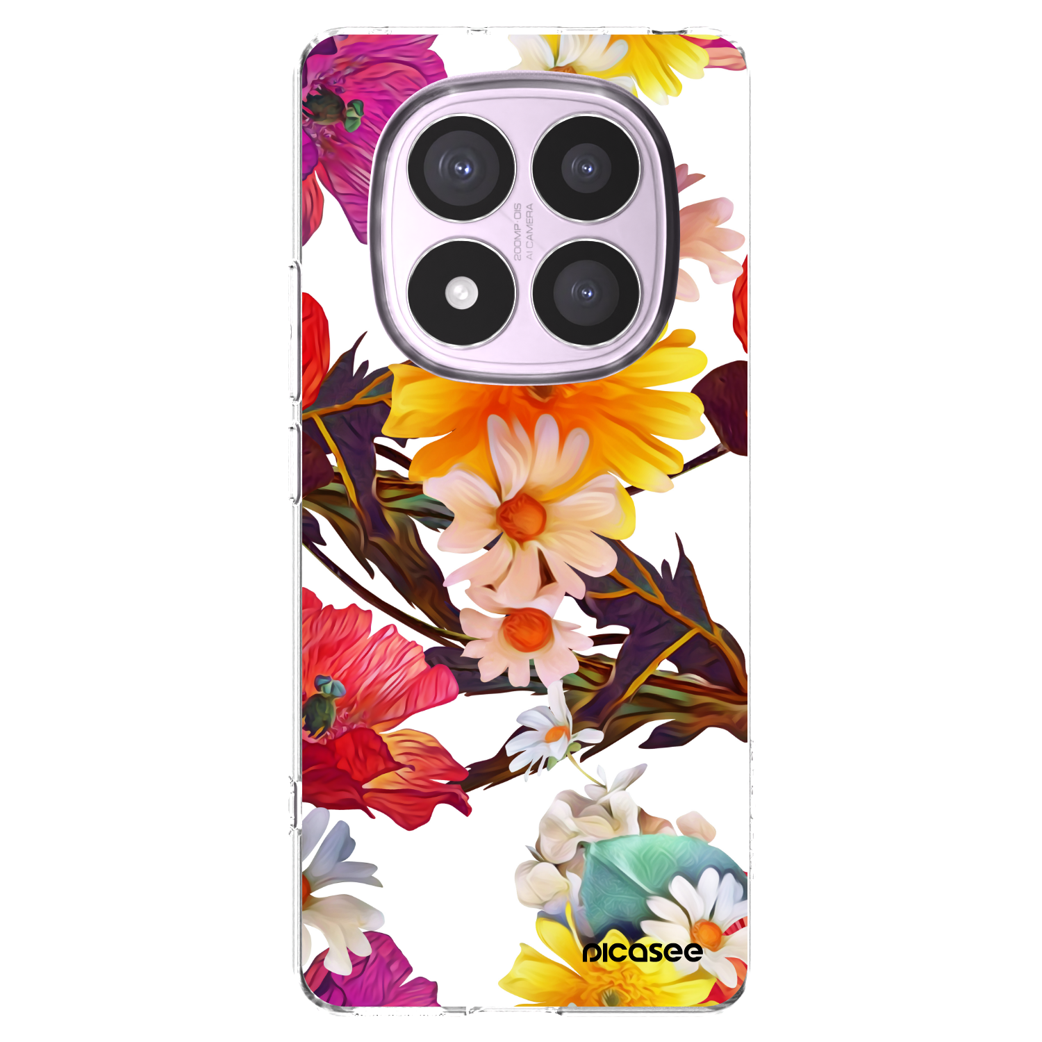 Picasee silikonový průhledný obal pro Xiaomi Redmi Note 14 Pro 5G - Meadow
