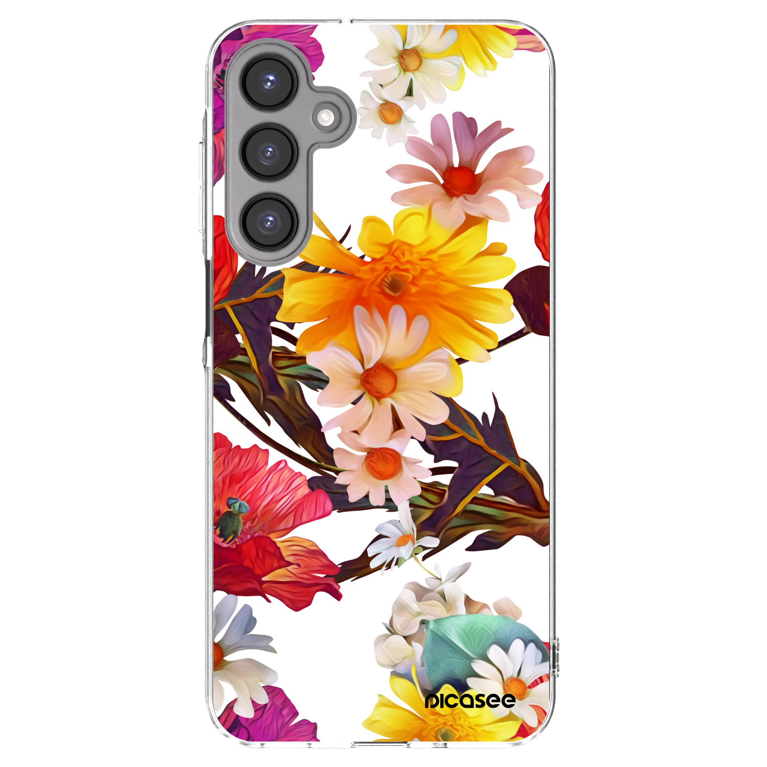 Picasee silikonový průhledný obal pro Samsung Galaxy A16 5G - Meadow