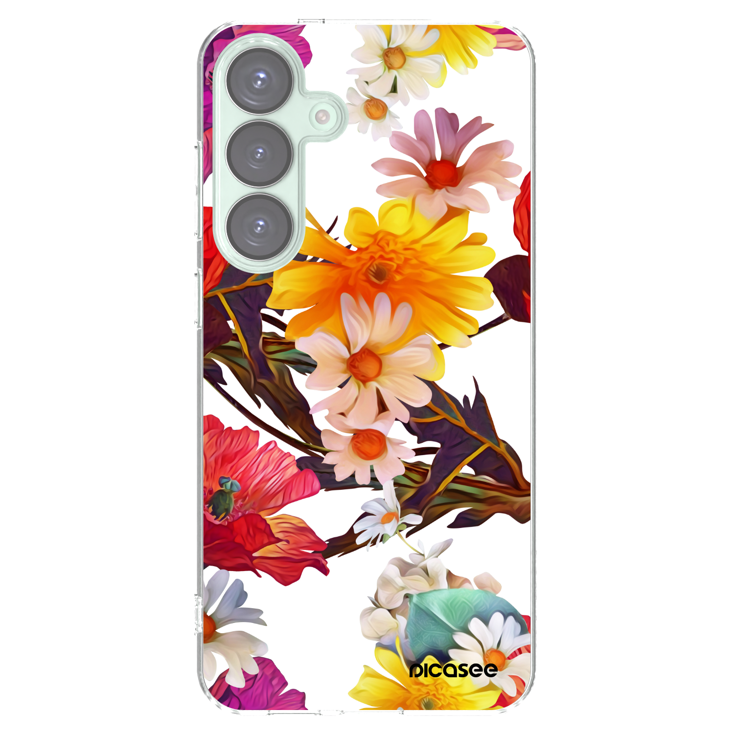 Picasee silikonový průhledný obal pro Samsung Galaxy S25+ 5G - Meadow