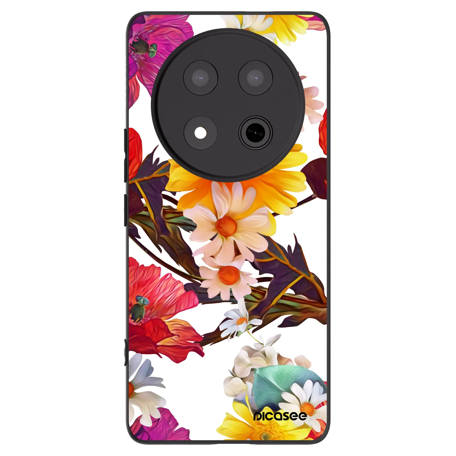 Picasee silikonový černý obal pro Honor Magic7 Lite 5G - Meadow