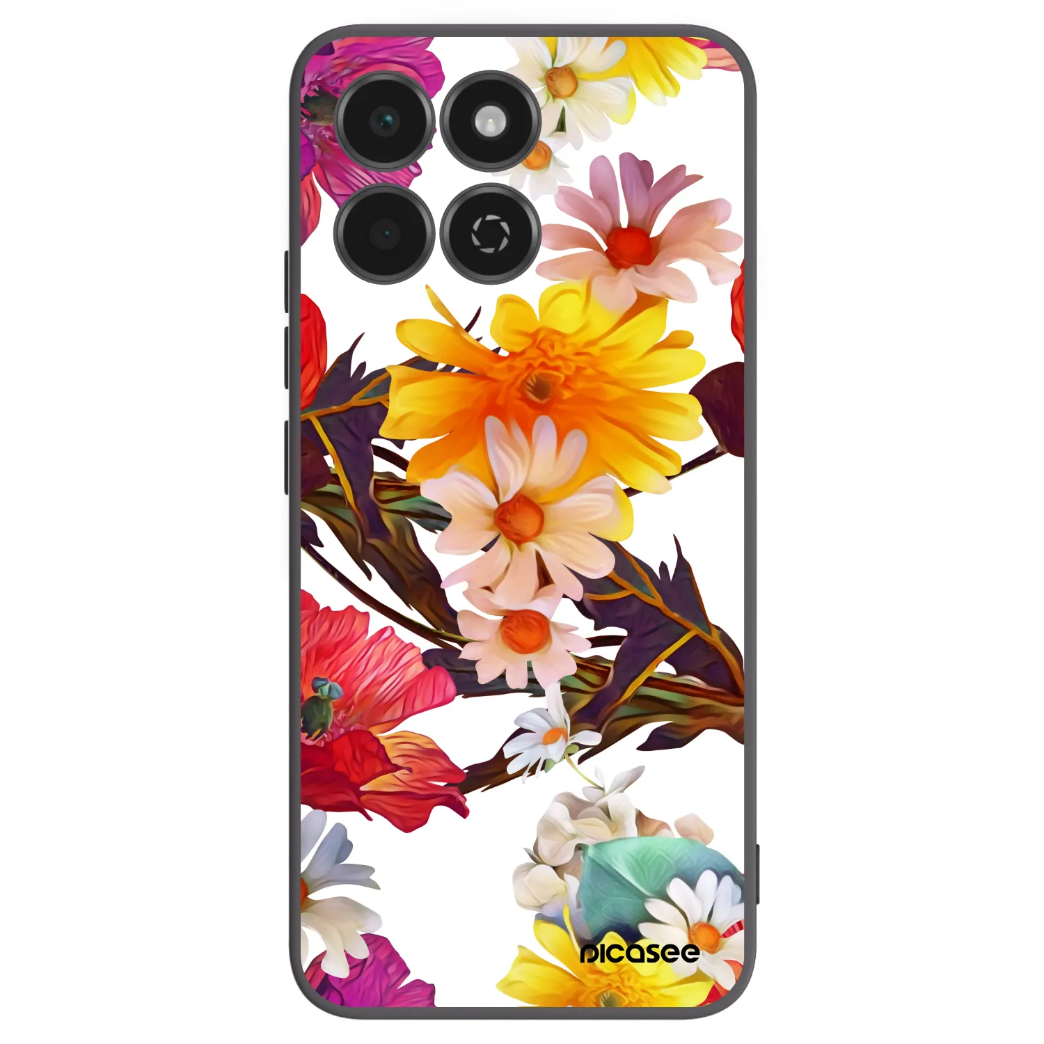 Picasee silikonový černý obal pro Honor 200 Smart 5G - Meadow