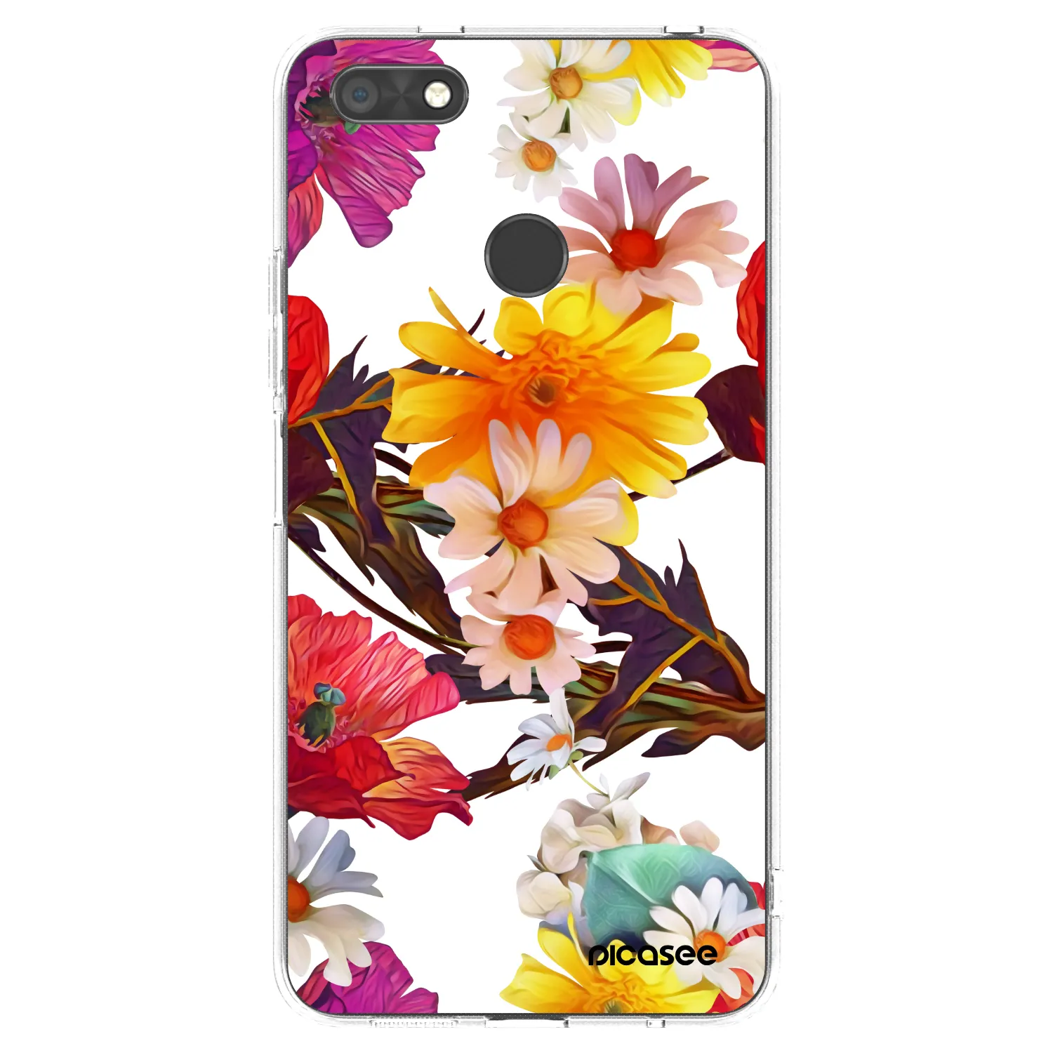 Picasee silikonový průhledný obal pro Huawei P9 Lite Mini - Meadow