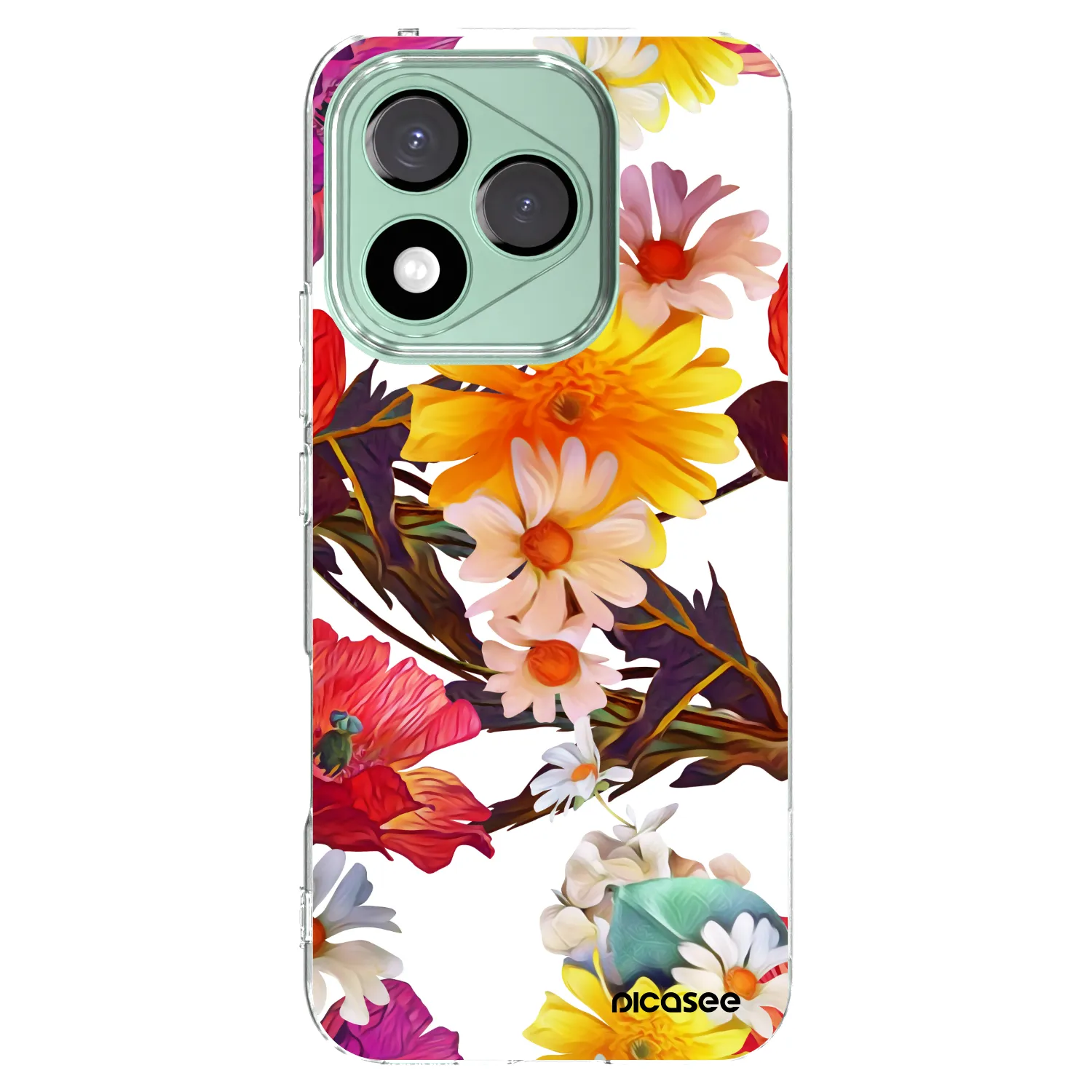 Picasee silikonový průhledný obal pro Honor 400 Lite 5G - Meadow