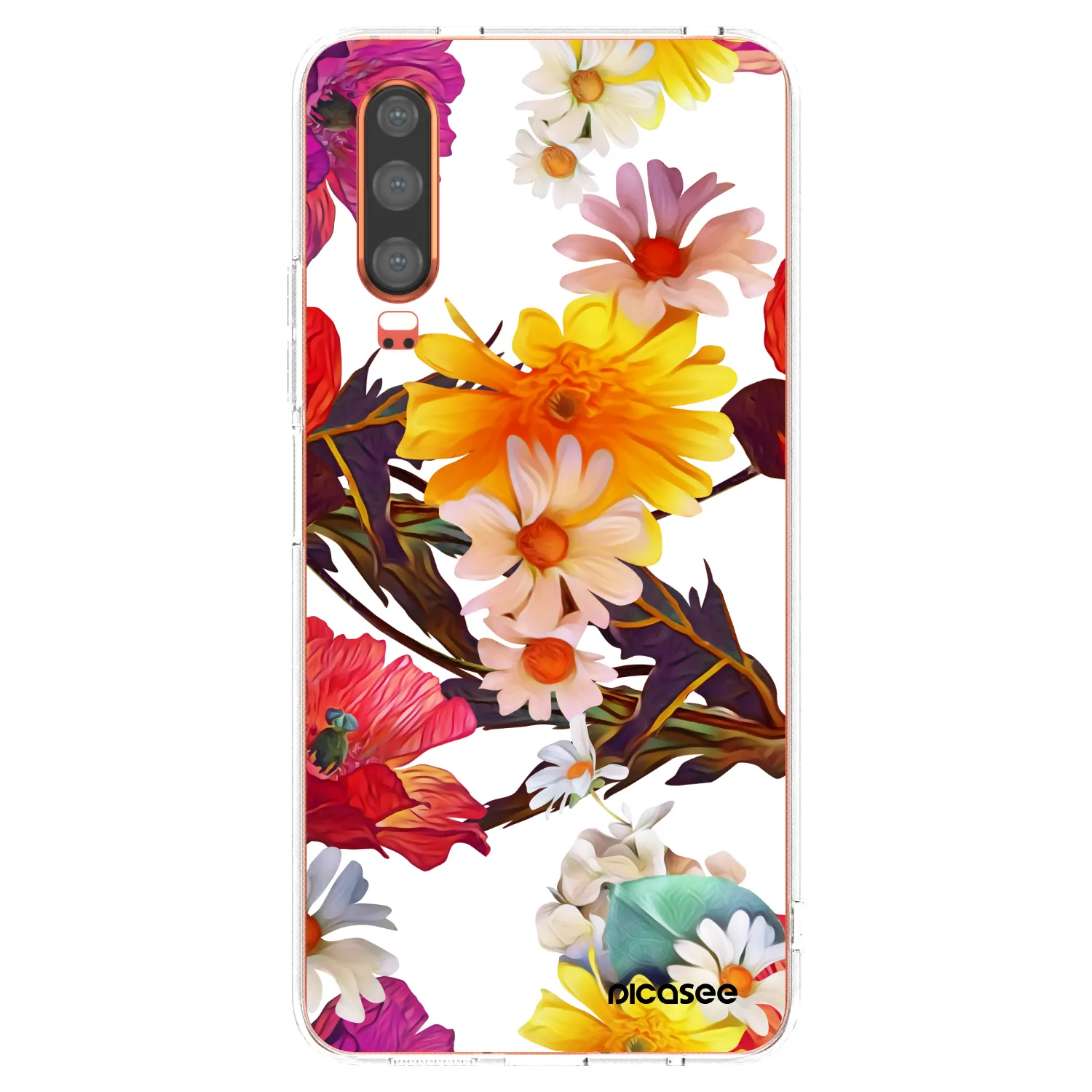 Picasee silikonový průhledný obal pro Huawei P30 - Meadow