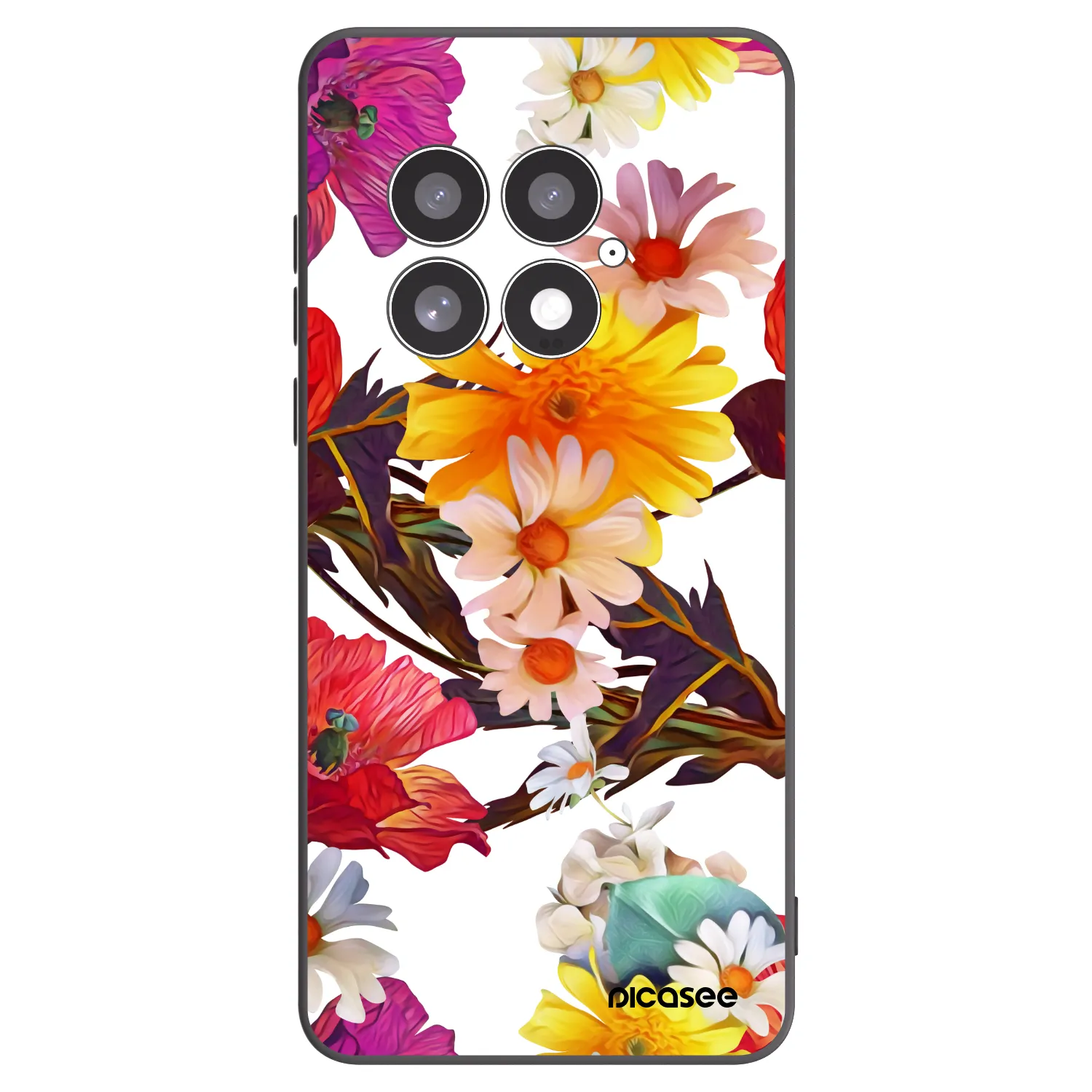 Picasee silikonový černý obal pro OnePlus 13 5G - Meadow