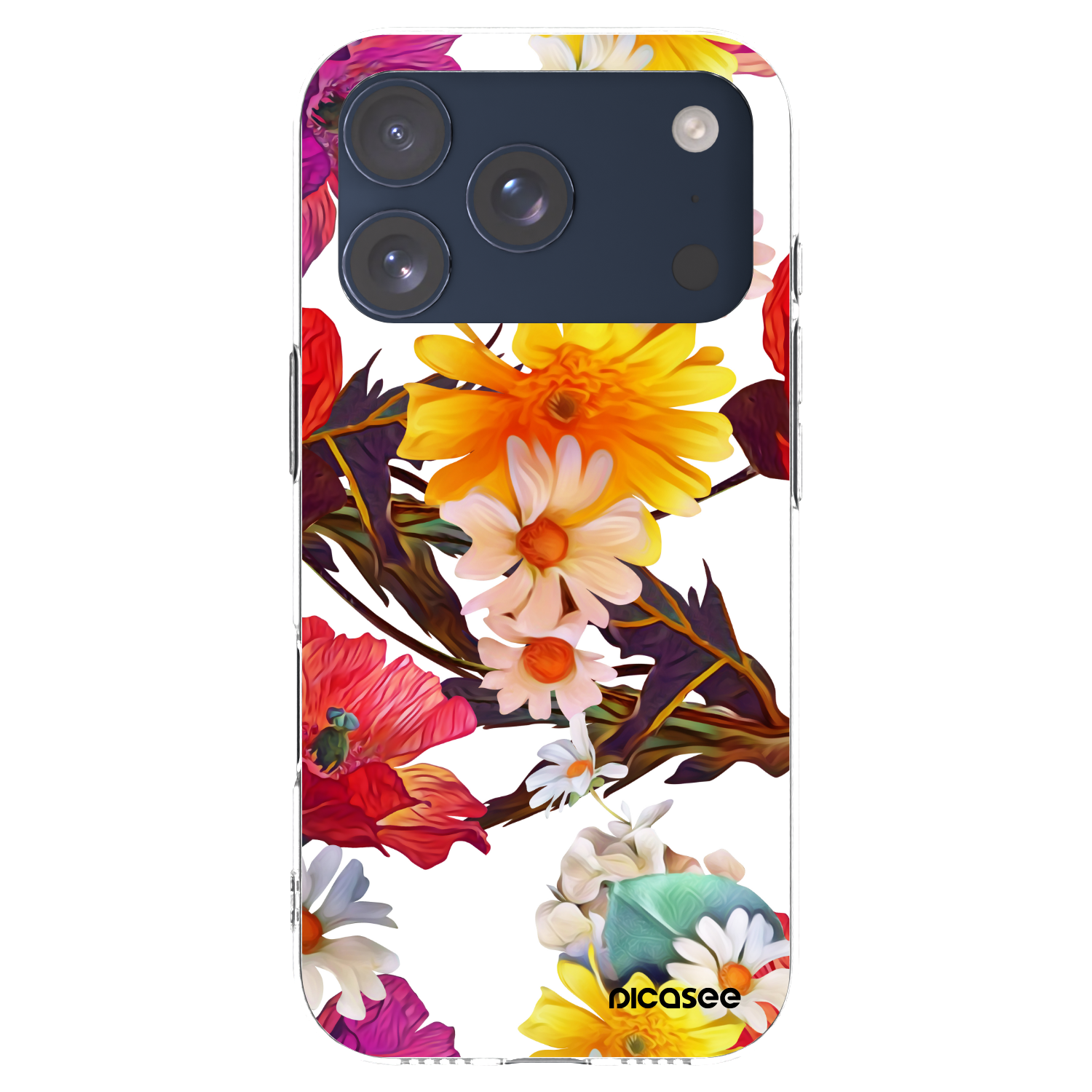 Picasee silikonový průhledný obal pro Apple iPhone 17 Pro - Meadow